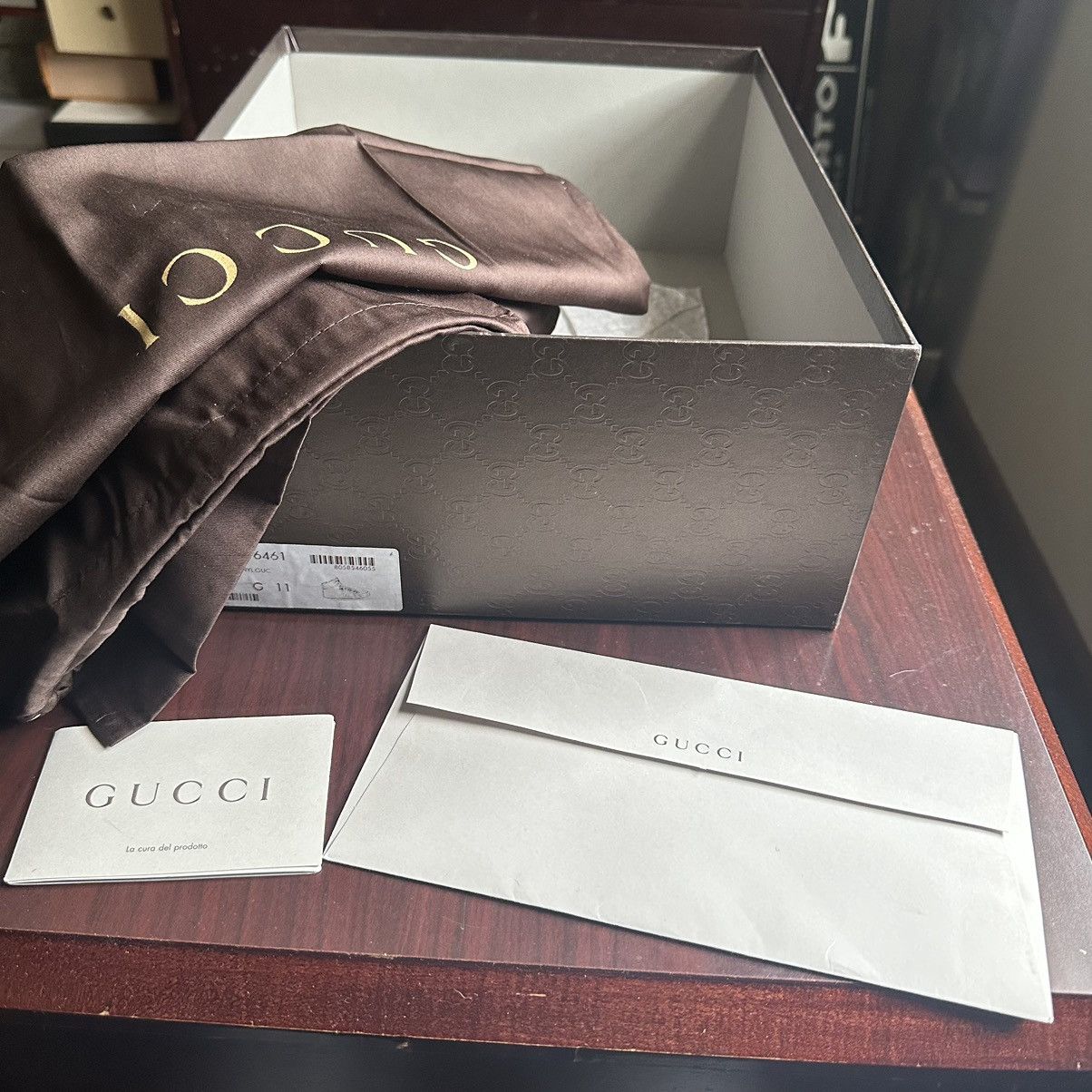 Gucci Gucci Guccissima High-top Sneaker Red Size US 11.5 / EU 44-45 - 8 Thumbnail