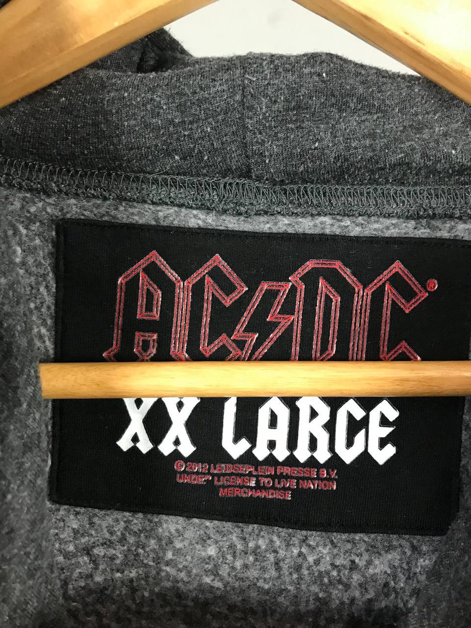 Band Tees AC/DC 2012 vintage rock band hoodie Size US XXL / EU 58 / 5 - 6 Thumbnail