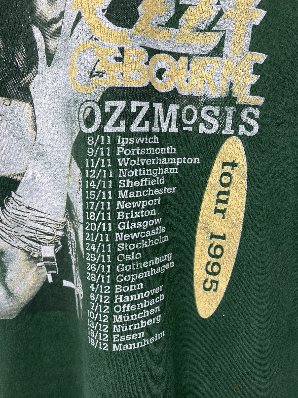Band Tees Vintage Ozzy Osbourne Ozzmosis 1995 Long Sleeve Shirt Dio Size US M / EU 48-50 / 2 - 13 Thumbnail