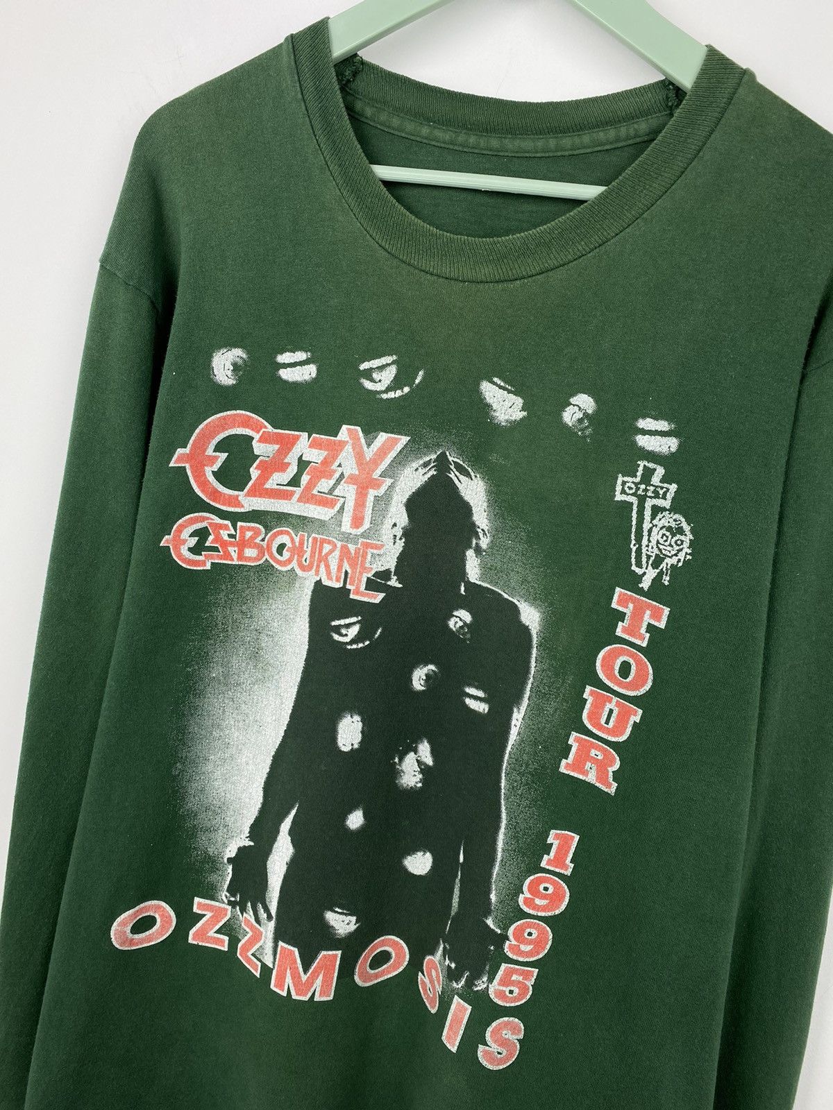 Band Tees Vintage Ozzy Osbourne Ozzmosis 1995 Long Sleeve Shirt Dio Size US M / EU 48-50 / 2 - 2 Thumbnail