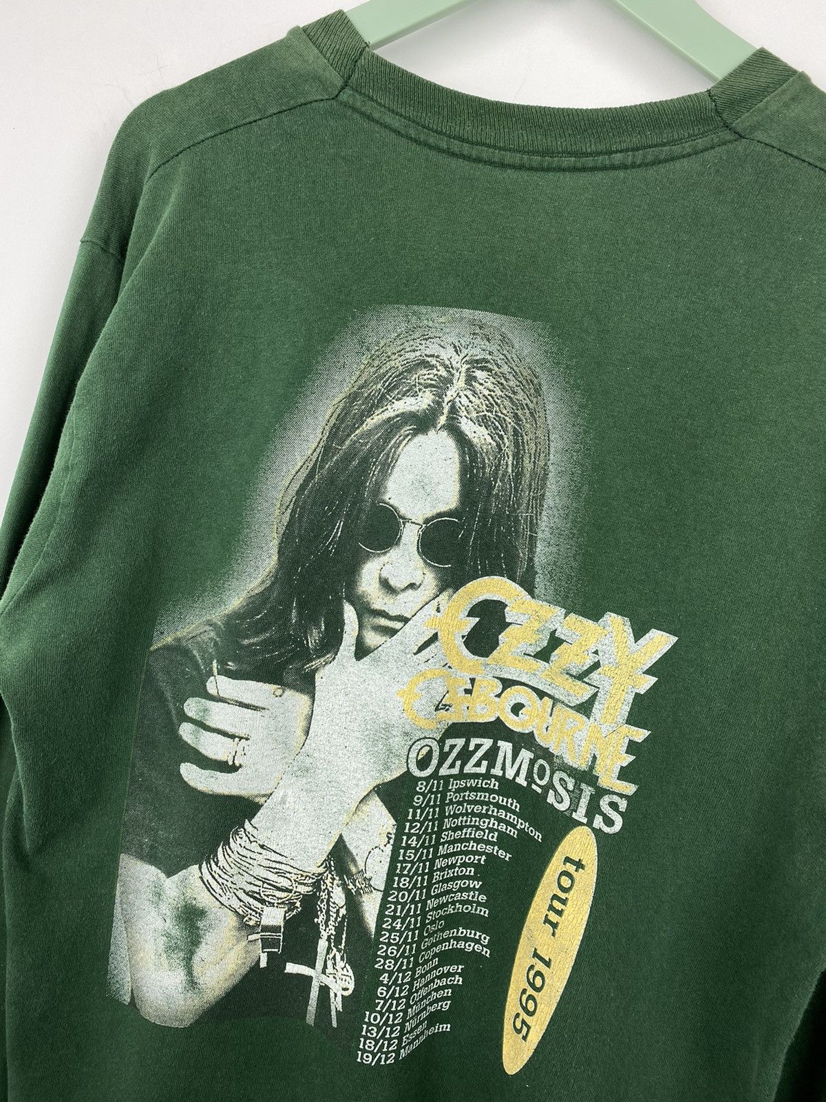 Band Tees Vintage Ozzy Osbourne Ozzmosis 1995 Long Sleeve Shirt Dio Size US M / EU 48-50 / 2 - 10 Thumbnail