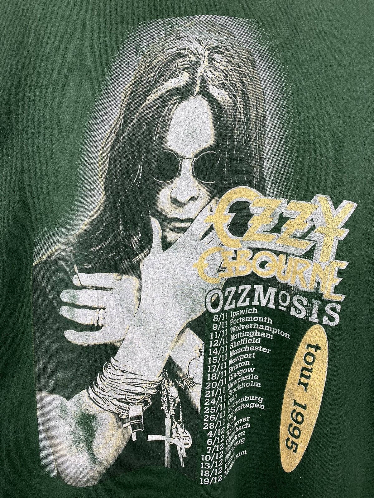 Band Tees Vintage Ozzy Osbourne Ozzmosis 1995 Long Sleeve Shirt Dio Size US M / EU 48-50 / 2 - 11 Thumbnail