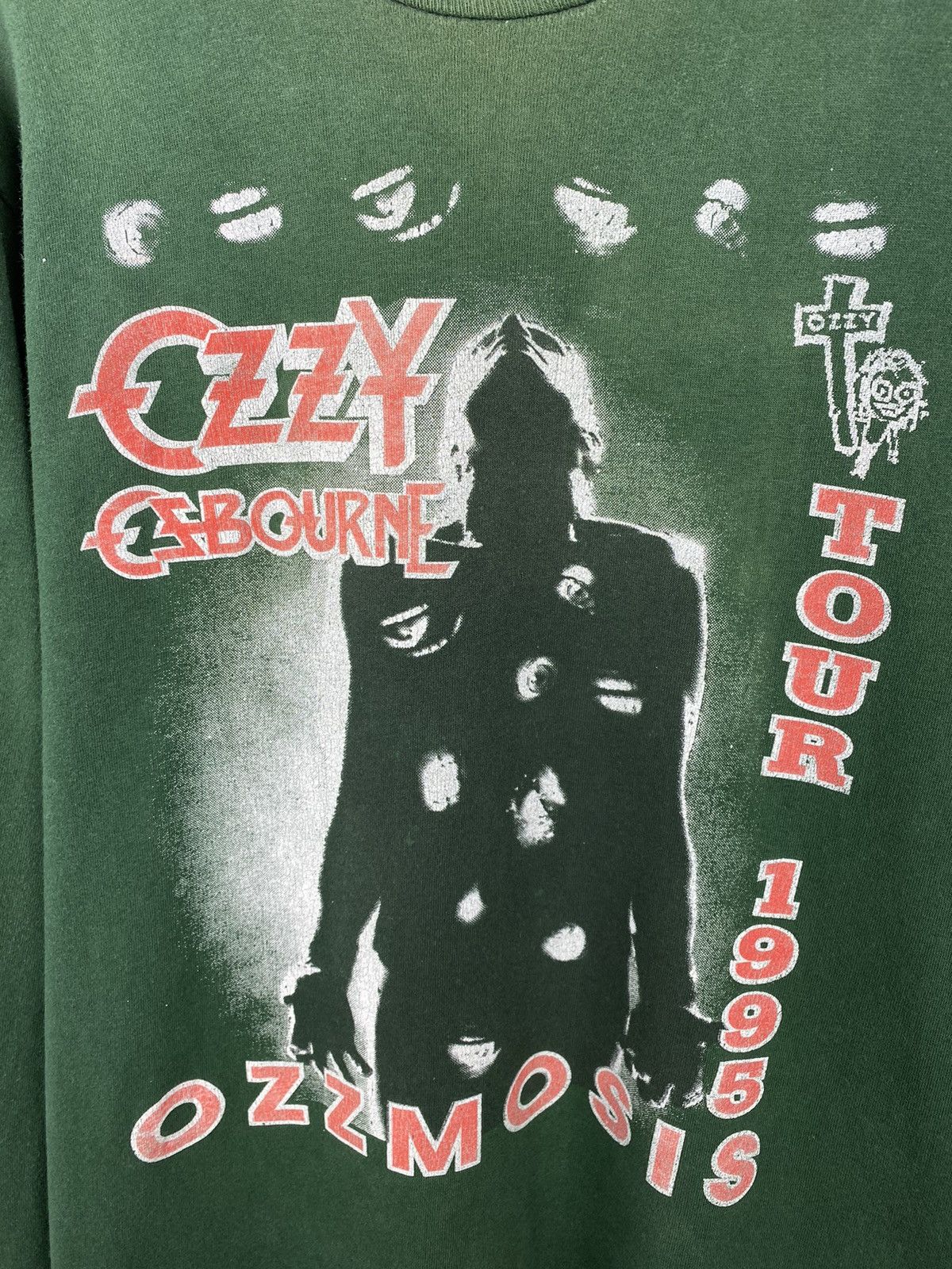 Band Tees Vintage Ozzy Osbourne Ozzmosis 1995 Long Sleeve Shirt Dio Size US M / EU 48-50 / 2 - 3 Thumbnail
