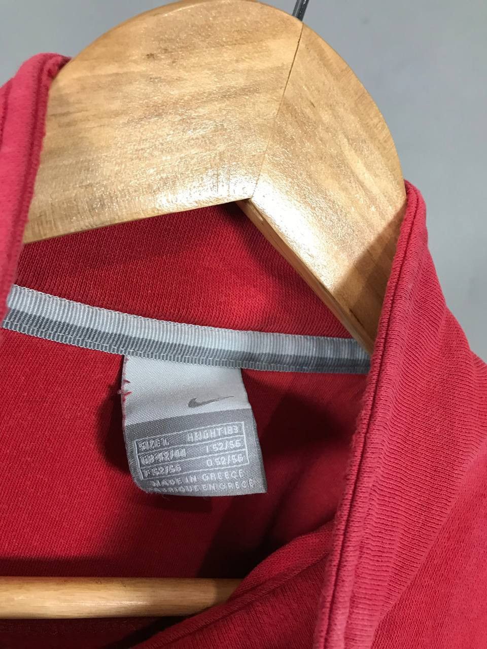 Nike × Vintage Nike swoosh streetwear vintage 1/4 zip sweatshirt Size US L / EU 52-54 / 3 - 5 Thumbnail