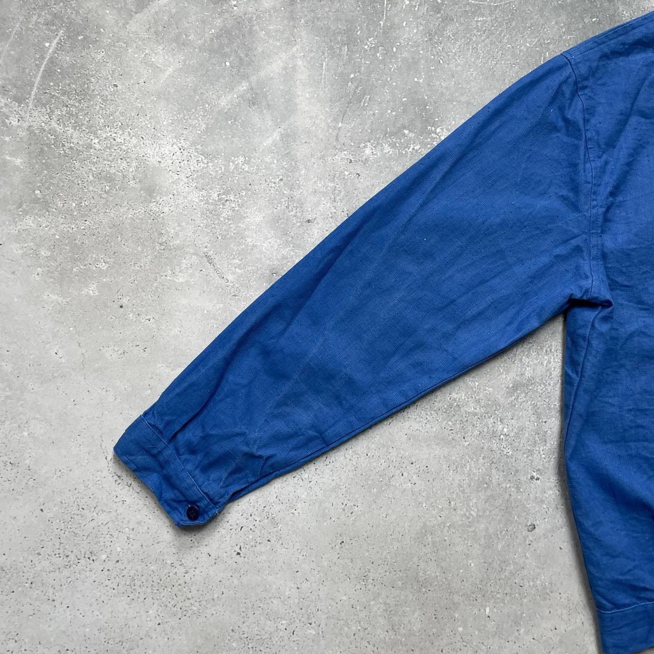 Other Vintage 80s Sanfor Work Jacket Front Pocket Blue Size 52 L Size US L / EU 52-54 / 3 - 23 Thumbnail