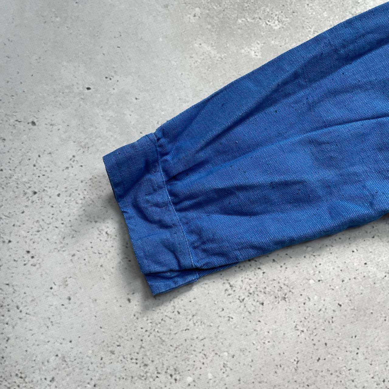 Other Vintage 80s Sanfor Work Jacket Front Pocket Blue Size 52 L Size US L / EU 52-54 / 3 - 19 Thumbnail