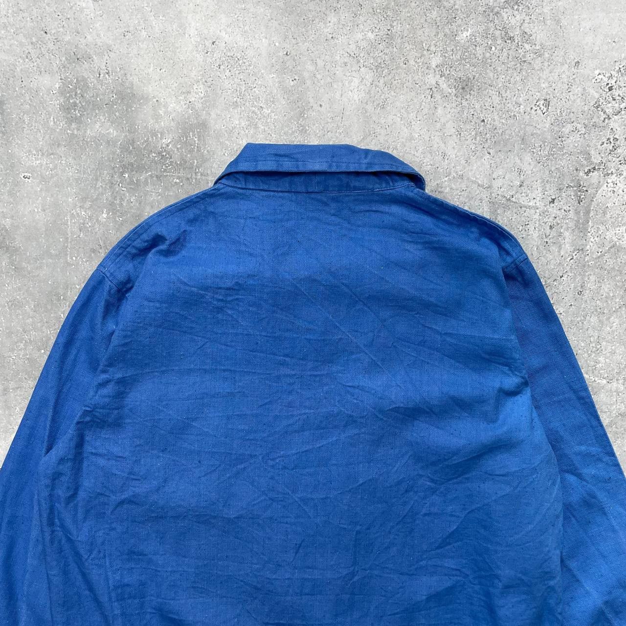 Other Vintage 80s Sanfor Work Jacket Front Pocket Blue Size 52 L Size US L / EU 52-54 / 3 - 22 Thumbnail