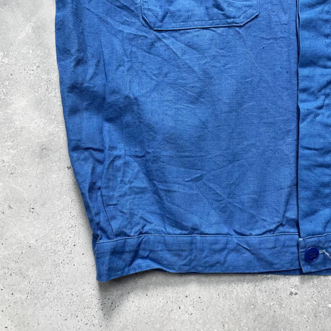 Other Vintage 80s Sanfor Work Jacket Front Pocket Blue Size 52 L Size US L / EU 52-54 / 3 - 14 Thumbnail