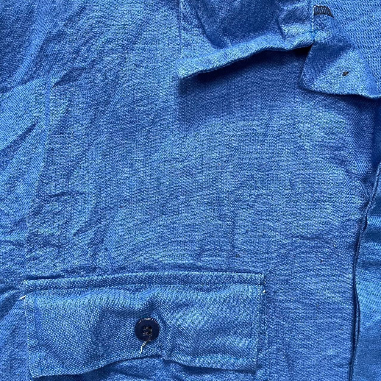 Other Vintage 80s Sanfor Work Jacket Front Pocket Blue Size 52 L Size US L / EU 52-54 / 3 - 9 Thumbnail