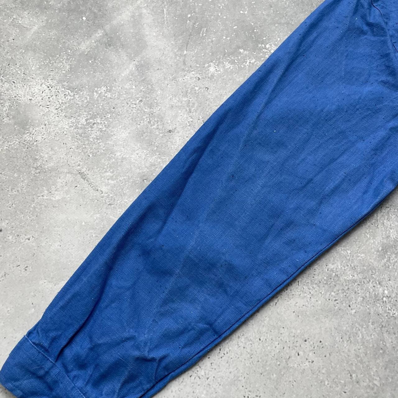 Other Vintage 80s Sanfor Work Jacket Front Pocket Blue Size 52 L Size US L / EU 52-54 / 3 - 24 Thumbnail
