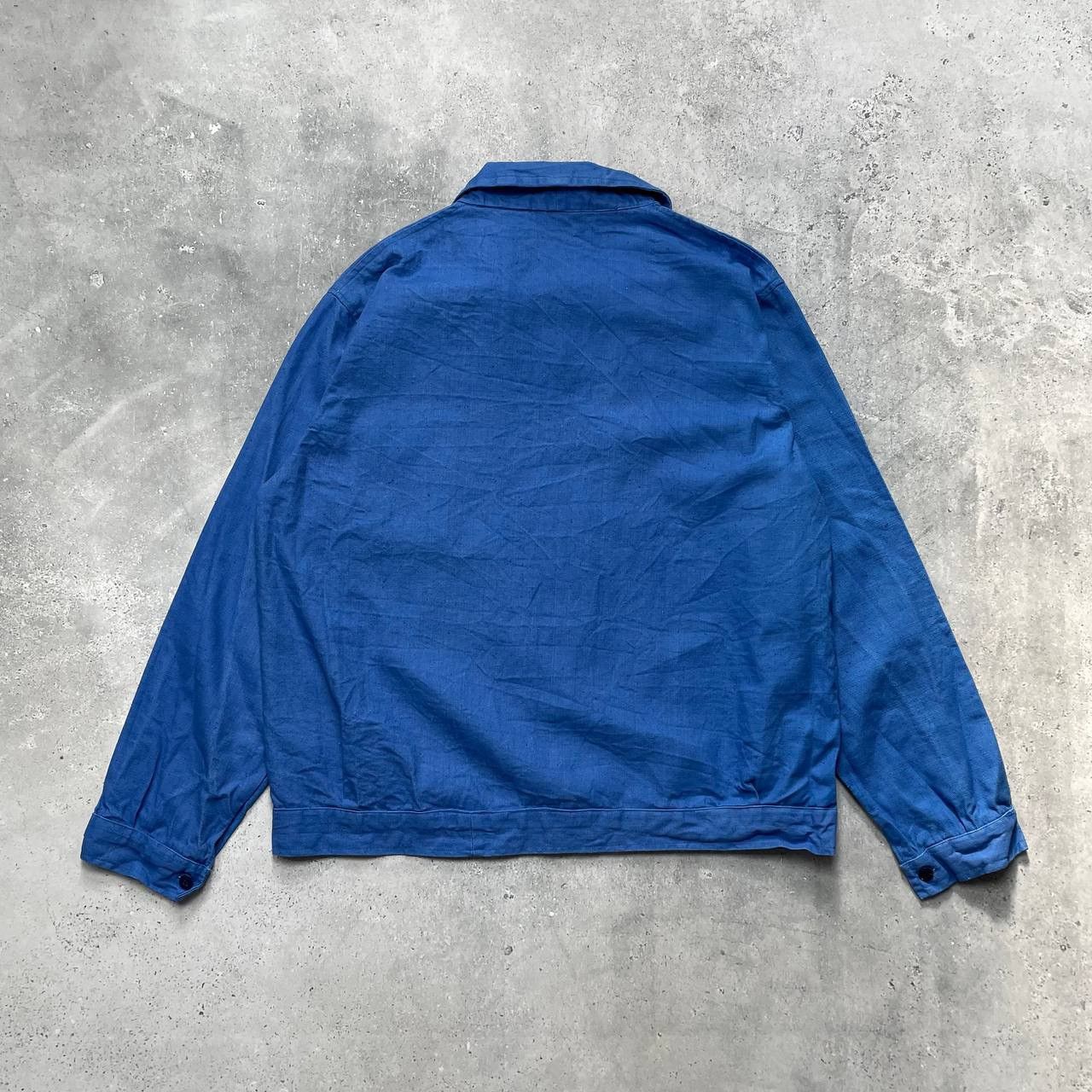 Other Vintage 80s Sanfor Work Jacket Front Pocket Blue Size 52 L Size US L / EU 52-54 / 3 - 2 Thumbnail