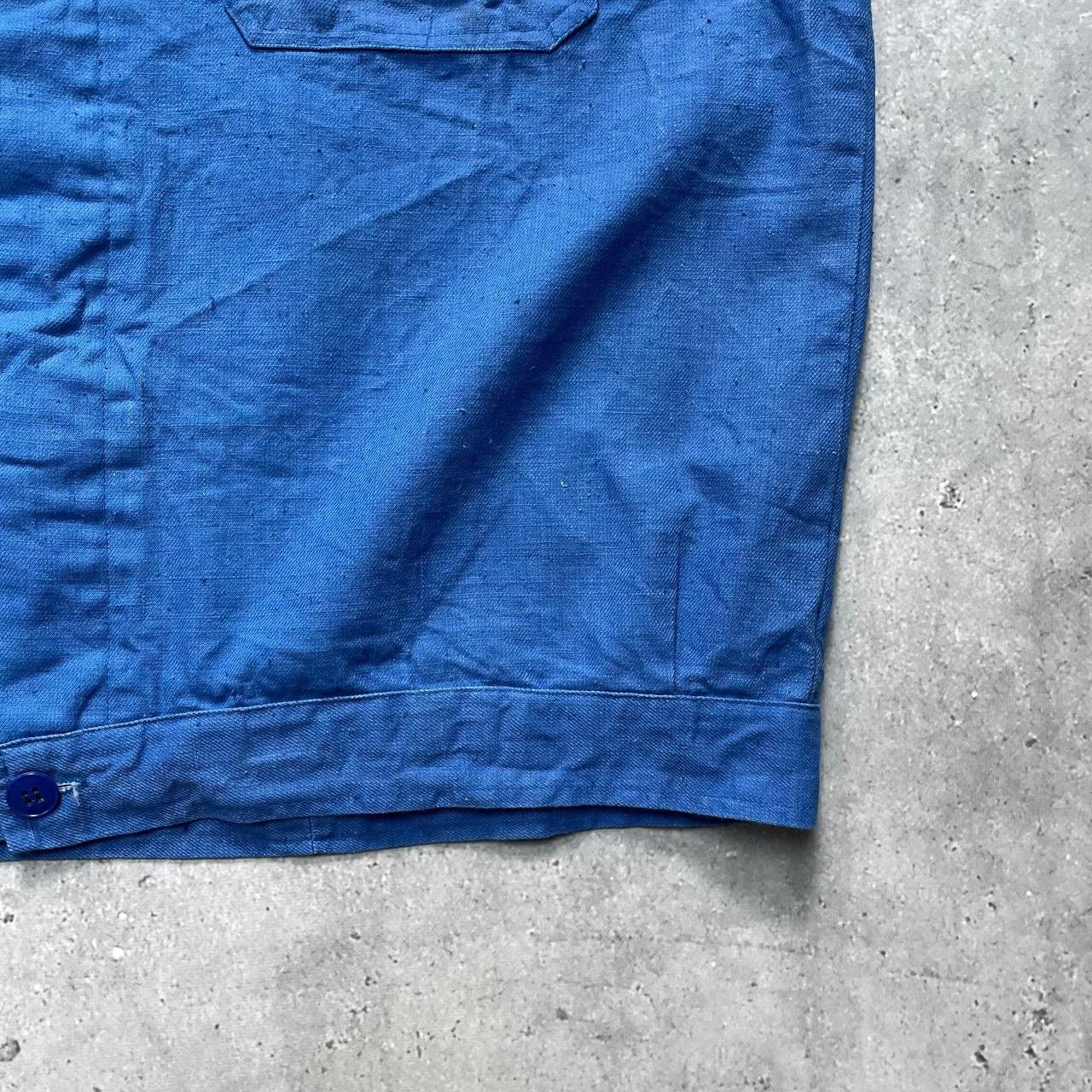Other Vintage 80s Sanfor Work Jacket Front Pocket Blue Size 52 L Size US L / EU 52-54 / 3 - 16 Thumbnail
