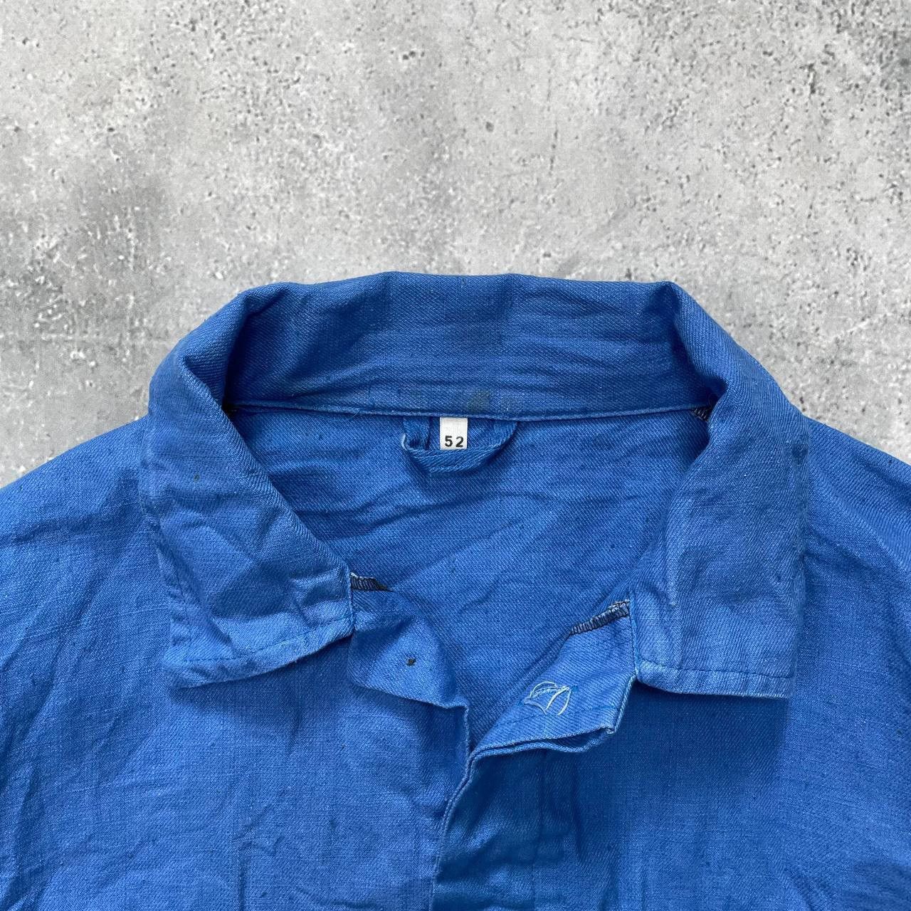 Other Vintage 80s Sanfor Work Jacket Front Pocket Blue Size 52 L Size US L / EU 52-54 / 3 - 4 Thumbnail