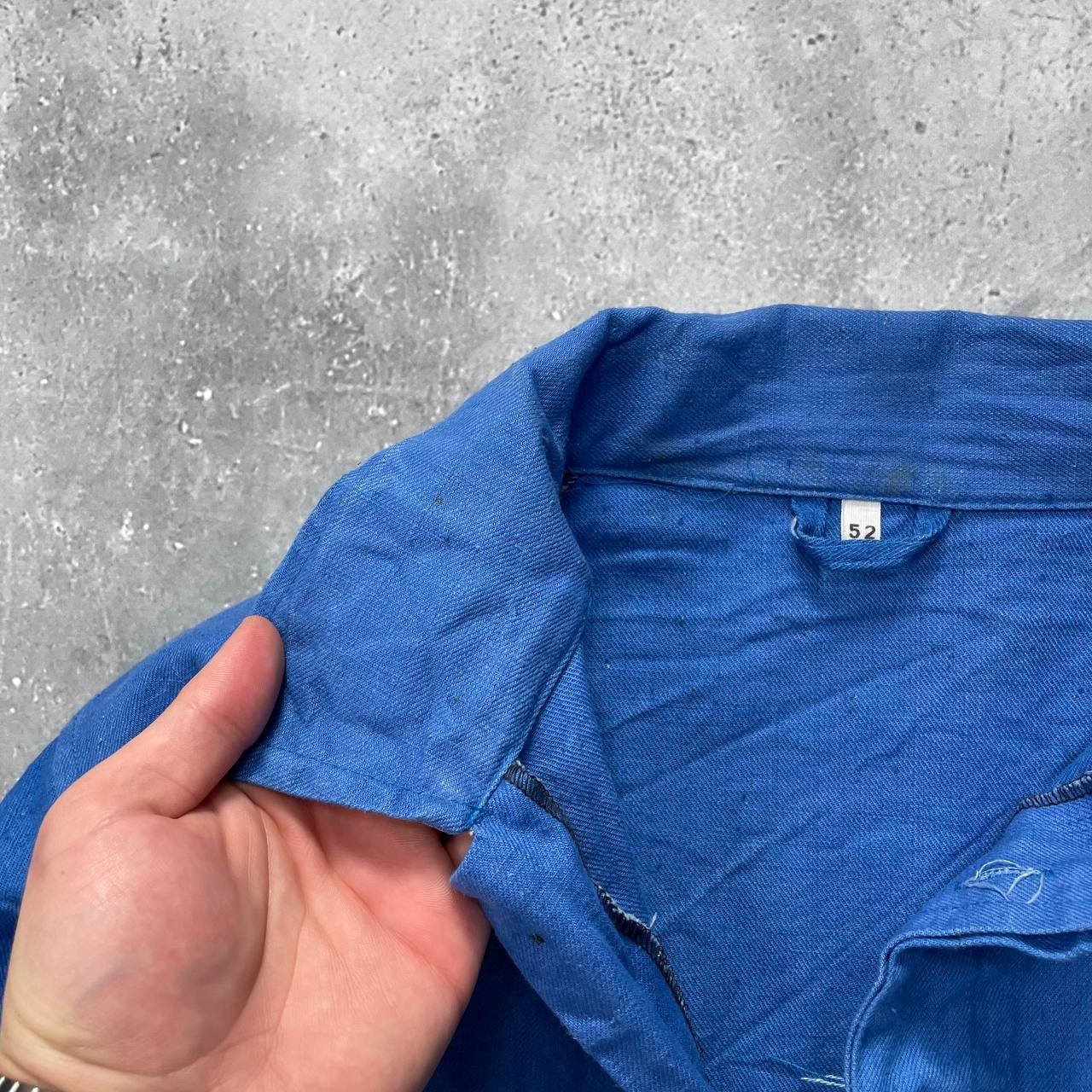 Other Vintage 80s Sanfor Work Jacket Front Pocket Blue Size 52 L Size US L / EU 52-54 / 3 - 5 Thumbnail
