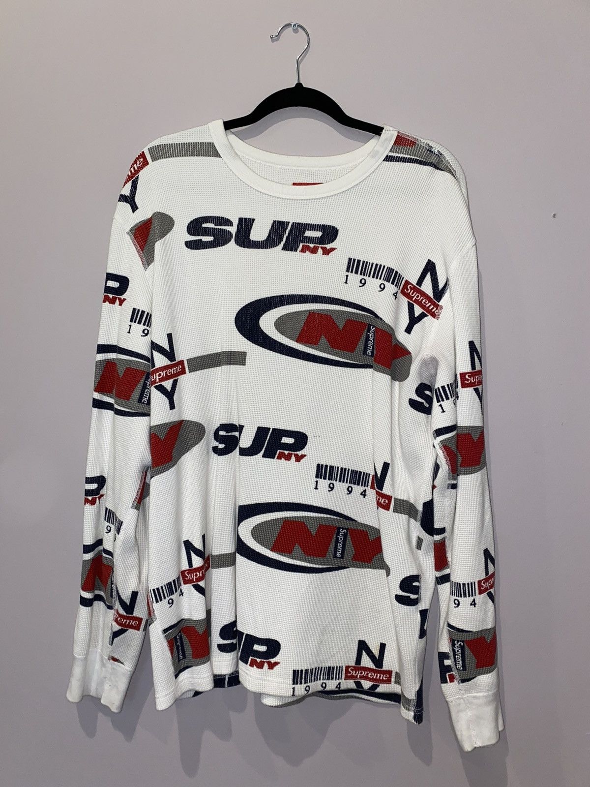 Supreme Supreme NY Waffle Thermal | Grailed