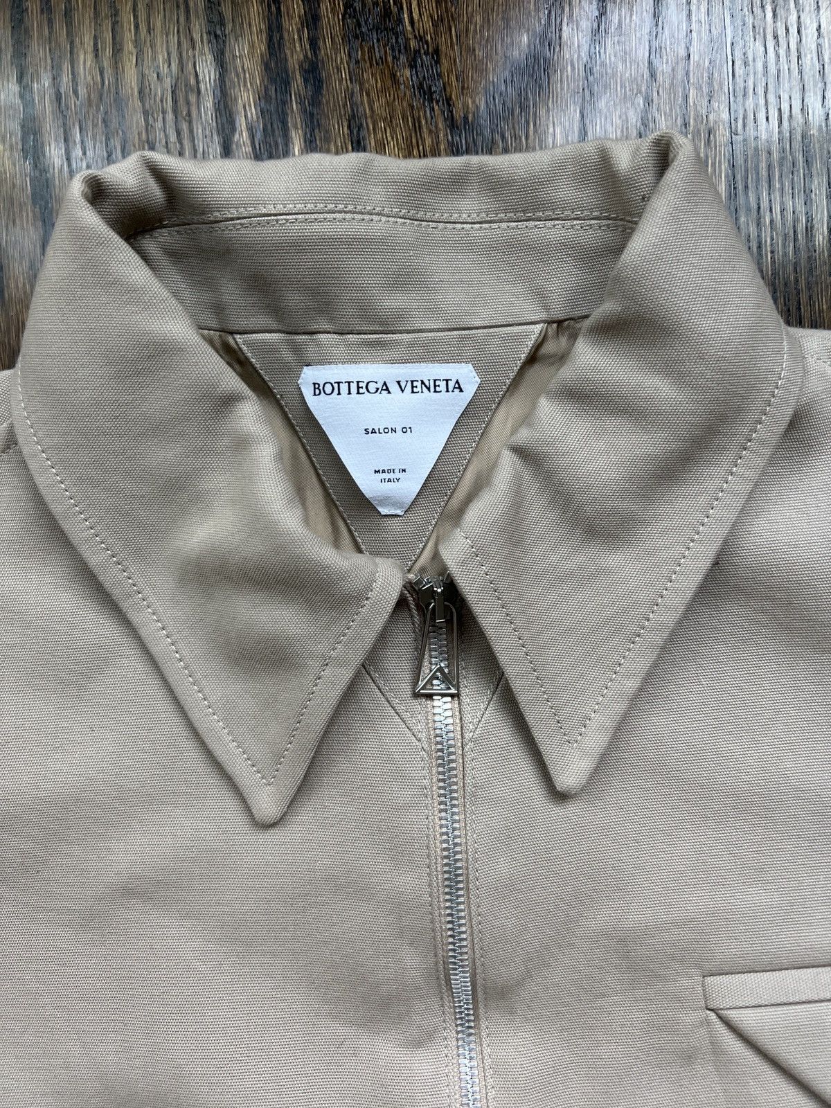 Bottega Veneta Bottega Veneta Cropped Jacket Size US L / EU 52-54 / 3 - 3 Thumbnail