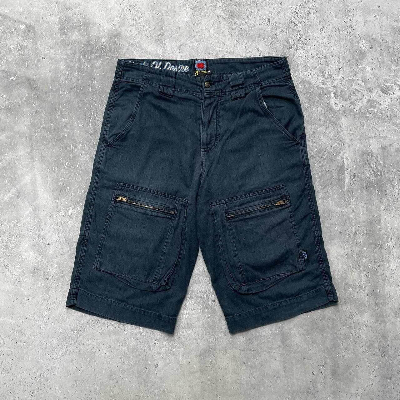 Other Vintage 2000s Mambo Front Pocket Shorts Faded Blue Size 32 Size US 32 / EU 48 - 1 Thumbnail