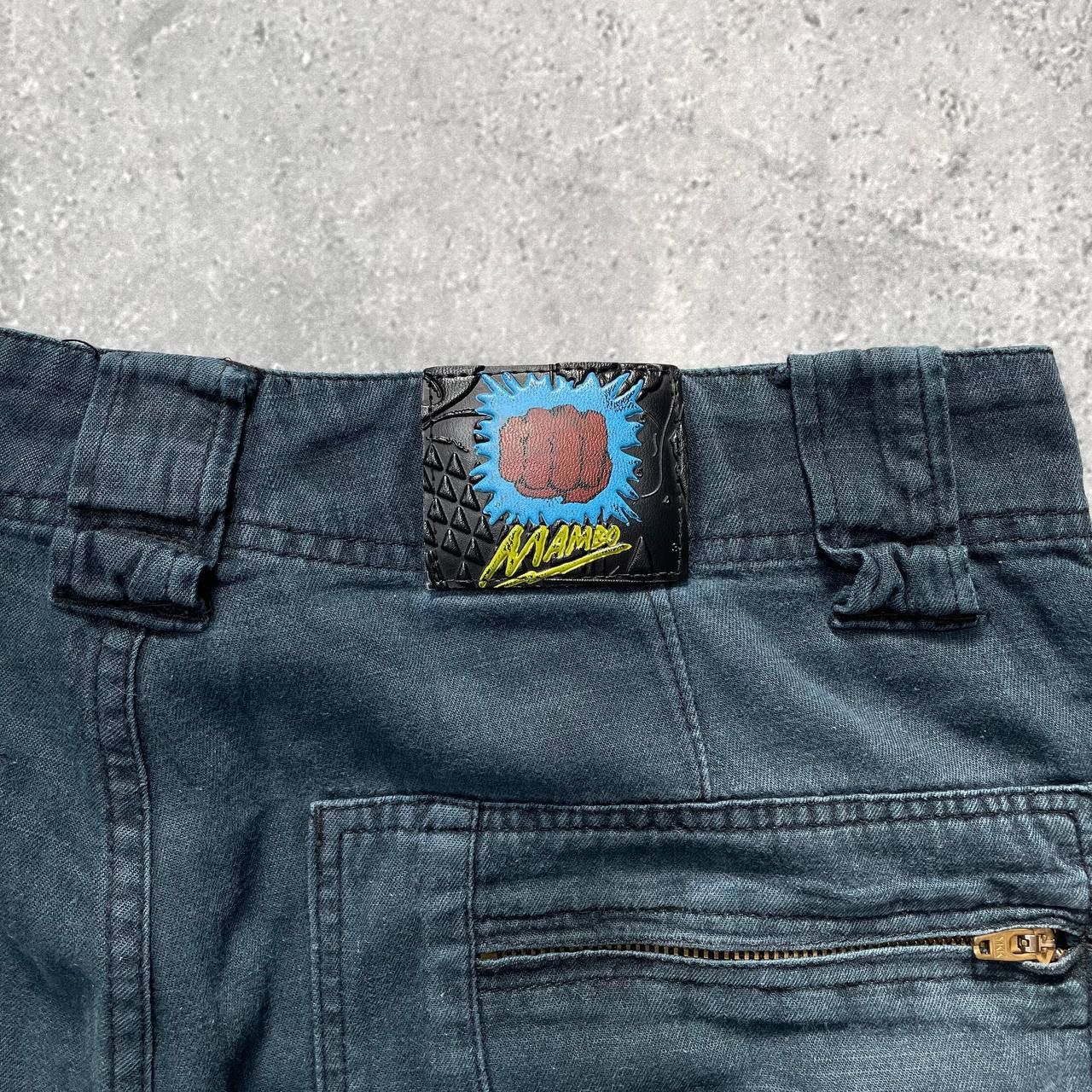 Other Vintage 2000s Mambo Front Pocket Shorts Faded Blue Size 32 Size US 32 / EU 48 - 18 Thumbnail