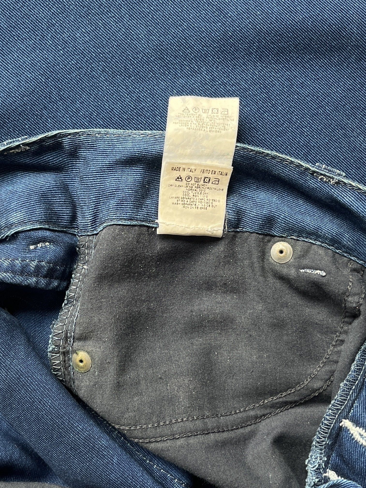 Jean Paul Gaultier ⚡️QUICK SALE⚡️1990's Jean Paul Gaultier Indigo Blue Jeans Size 26" / US 2 / IT 38 - 6 Thumbnail