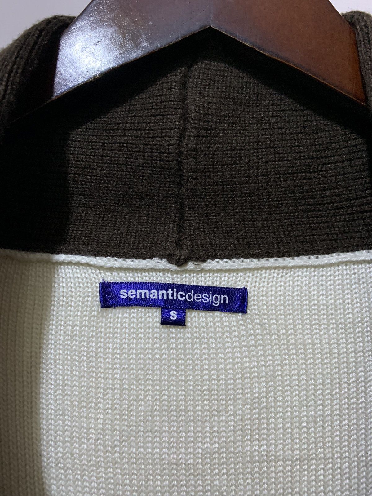 20471120 💸BINDINGOFFER💸Archive knit Semanticdesign Size US S / EU 44-46 / 1 - 3 Thumbnail
