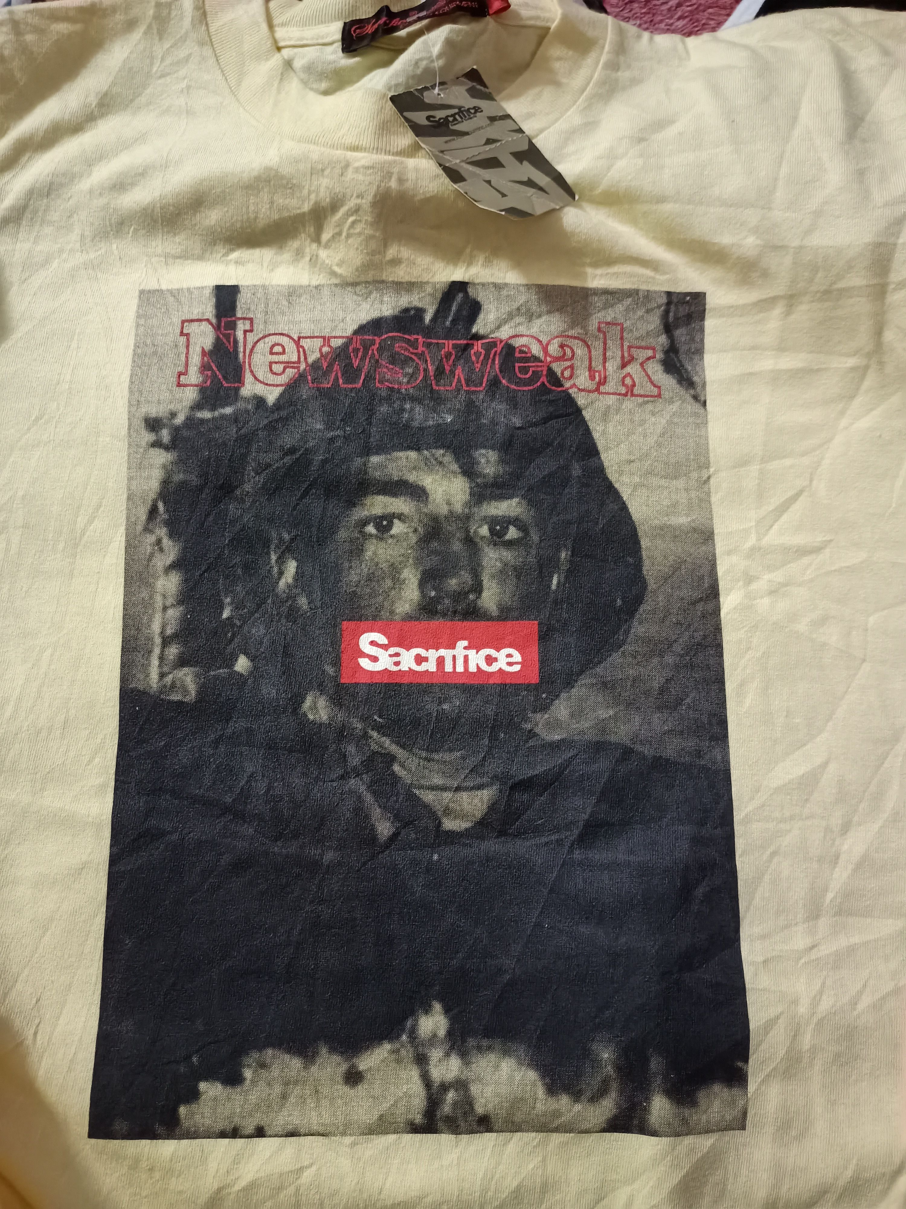 Japanese Brand Sacrifice General Equipment Daily Real Clothes X Newsweak Size US L / EU 52-54 / 3 - 8 Thumbnail
