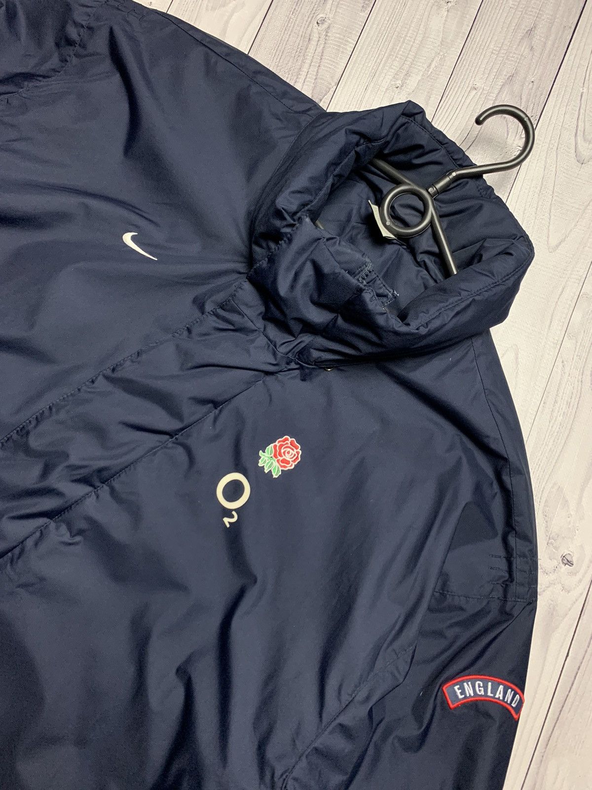 Nike × Vintage Vintage Nike Rugby England jacket Size US XXL / EU 58 / 5 - 2 Thumbnail