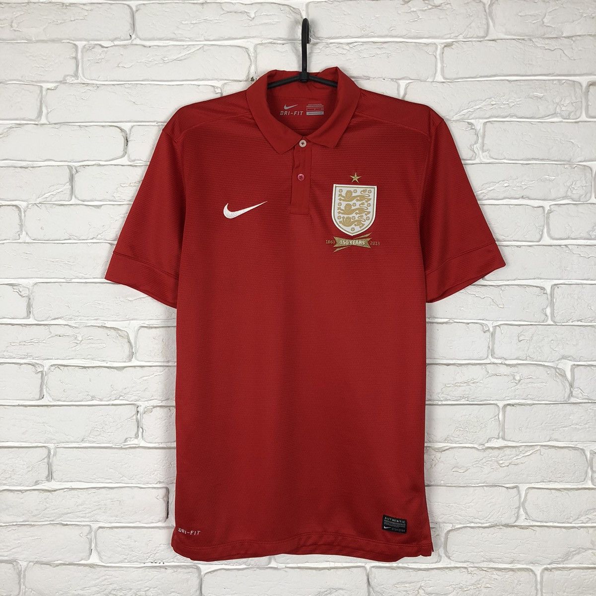 Nike × Vintage Nike England national team 2013 2014 away jersey Size US S / EU 44-46 / 1 - 1 Thumbnail