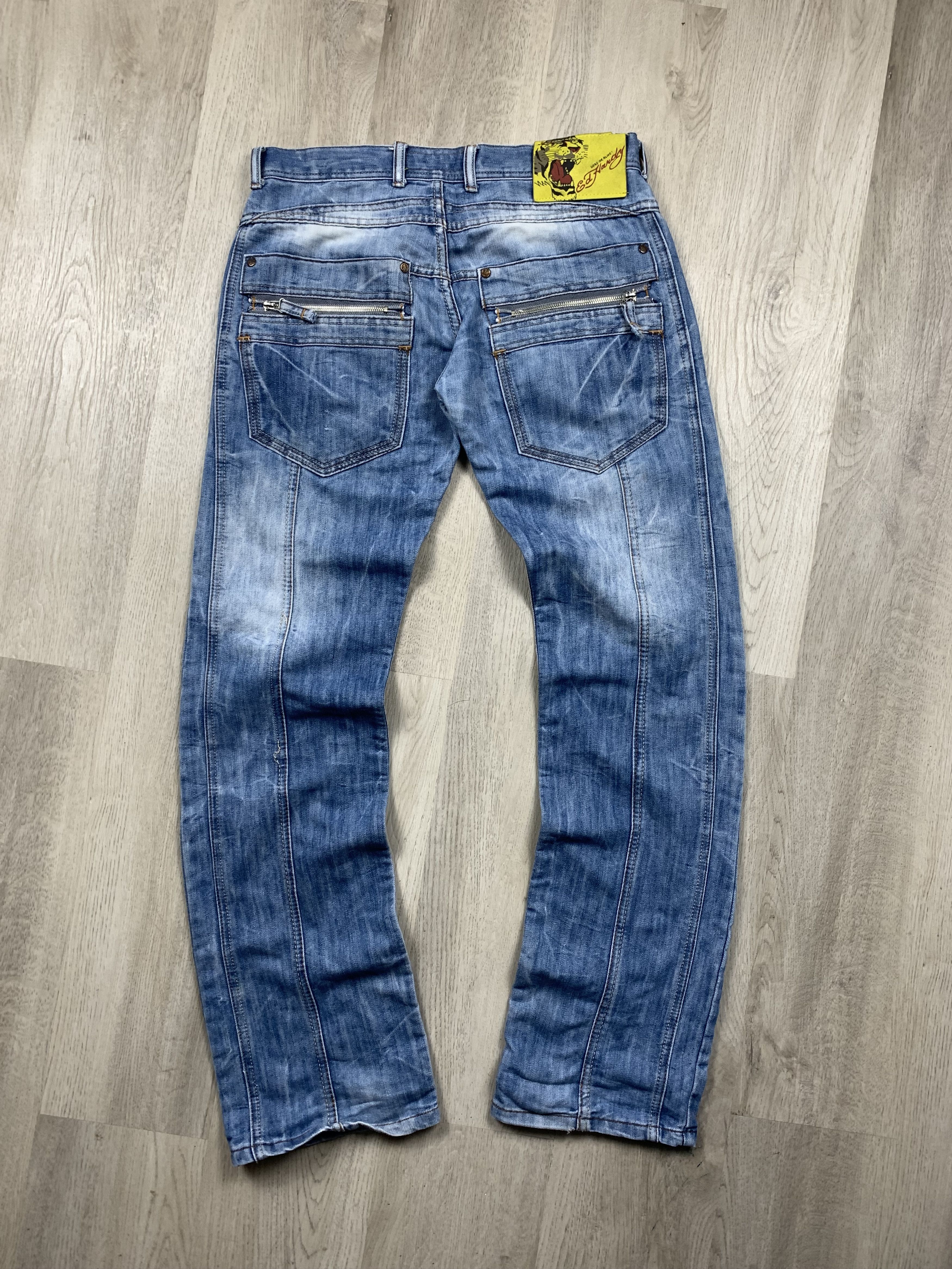 image of By Christian Audigier Denim Pants Jeans in Blue, Men's (Size 31)