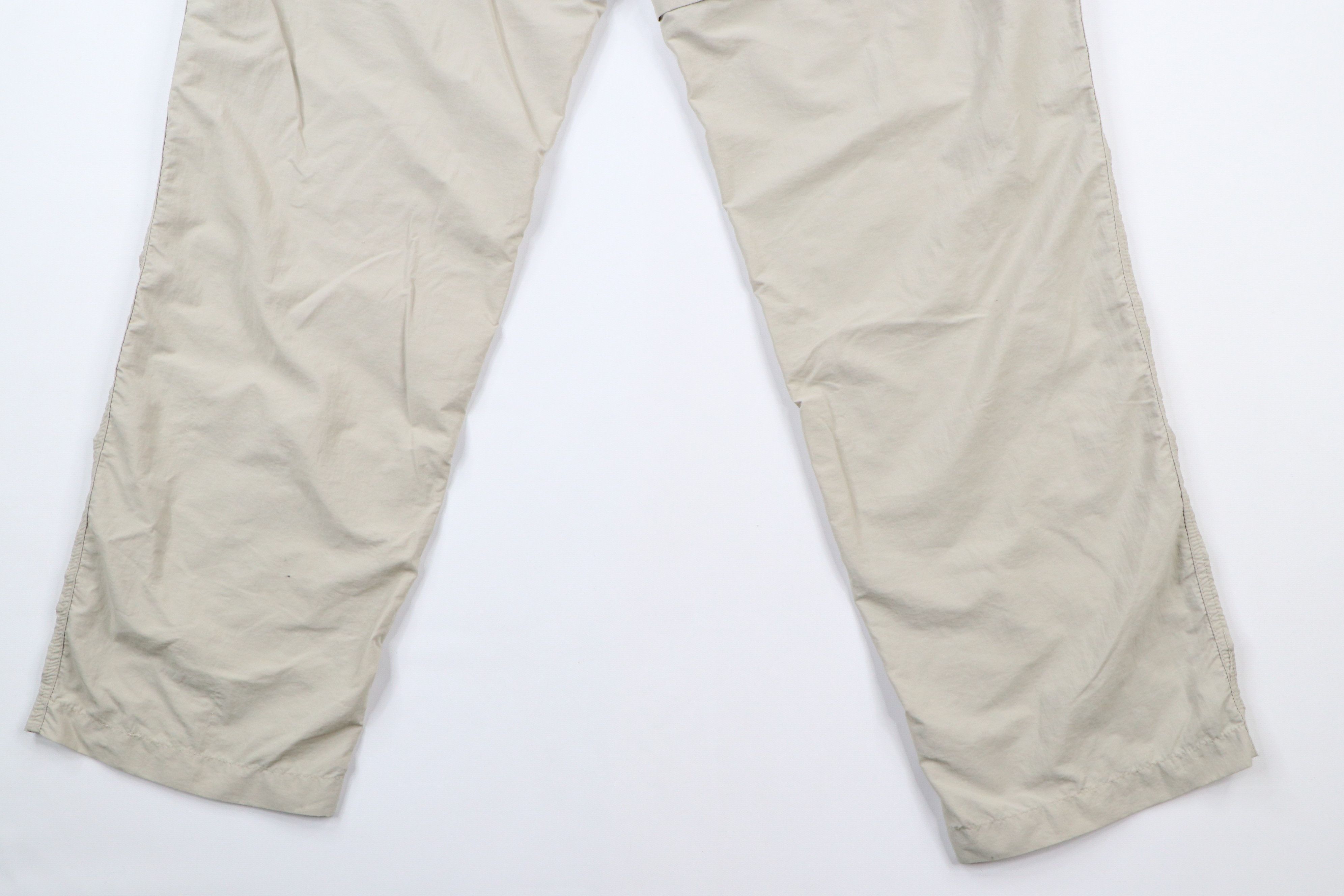 Columbia × Vintage Columbia PFG Wide Leg Convertible Pants Shorts Beige Brown Size US 38 / EU 54 - 12 Thumbnail