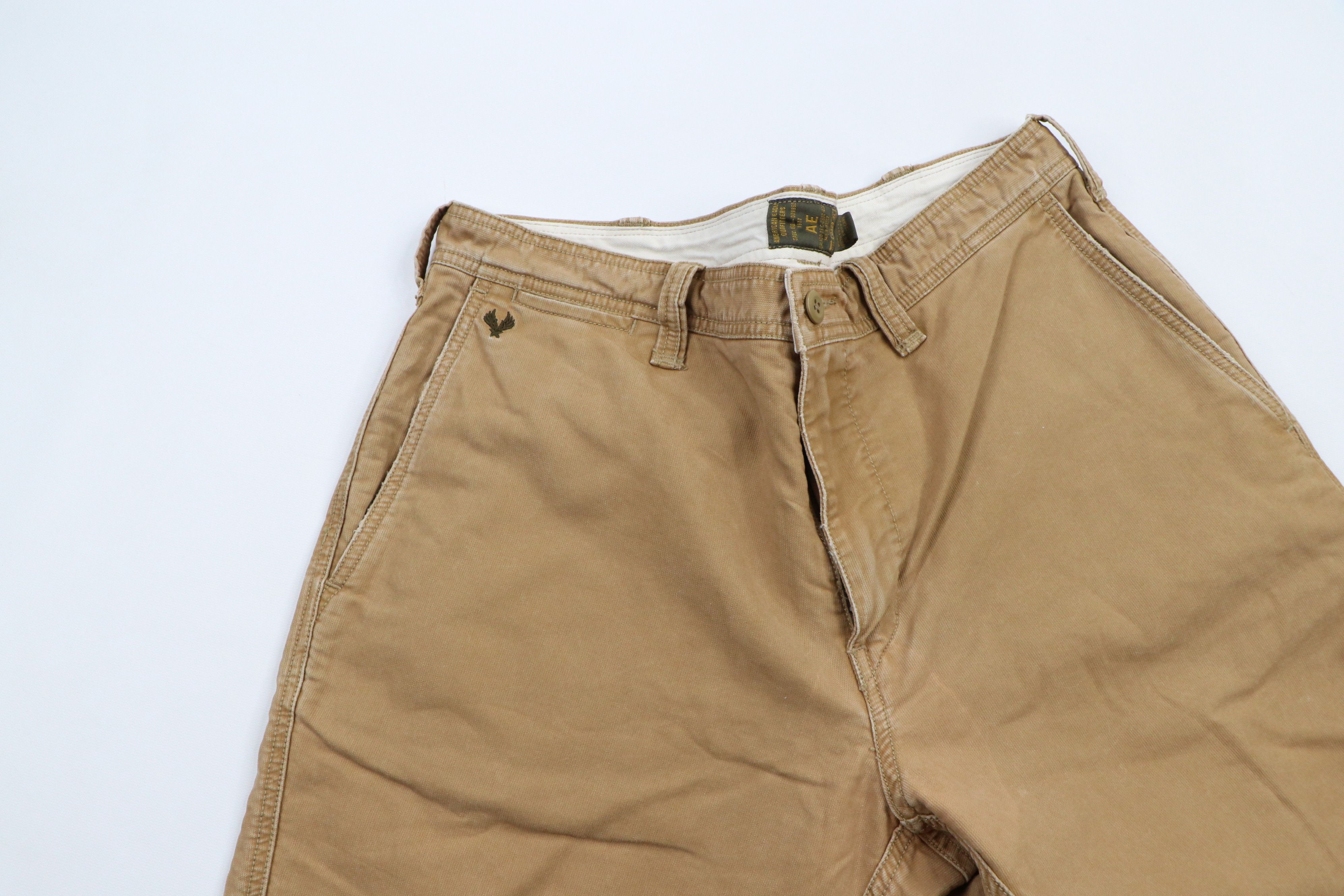 American Eagle Outfitters × Vintage Vintage American Eagle Outfitters Wide Leg Pants Brown Size US 34 / EU 50 - 6 Thumbnail