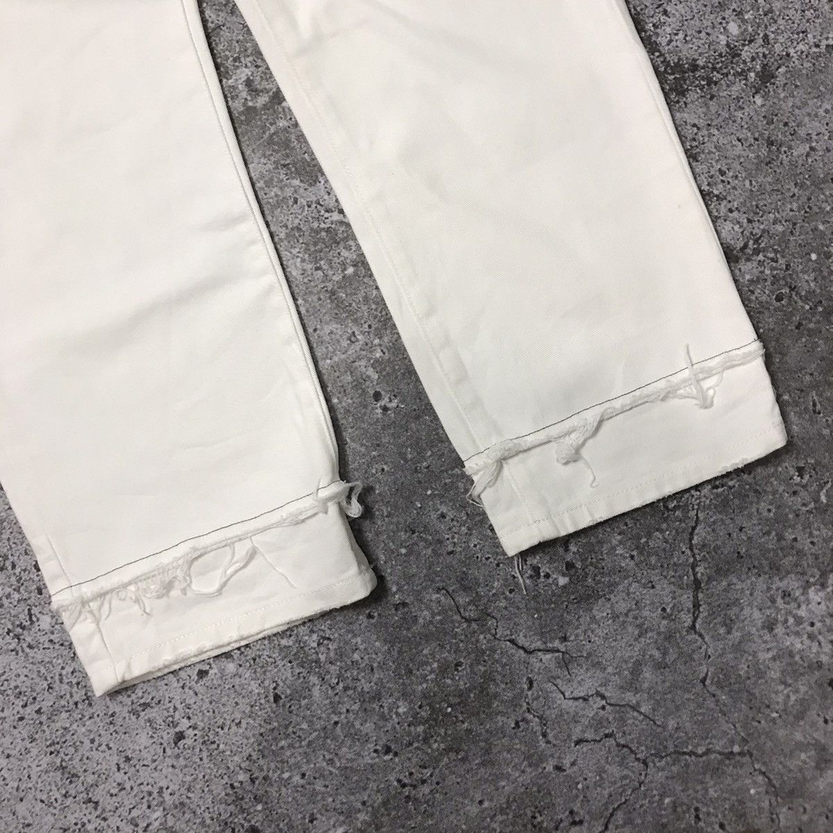 If Six Was Nine × Jil Sander × Le Grande Bleu (L.G.B.) Jil Sander Big Logo Denim Pant Size US 29 - 4 Thumbnail