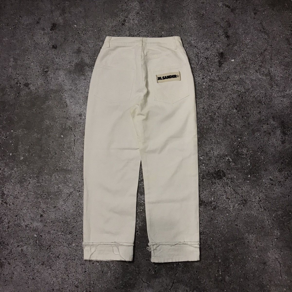 If Six Was Nine × Jil Sander × Le Grande Bleu (L.G.B.) Jil Sander Big Logo Denim Pant Size US 29 - 5 Thumbnail