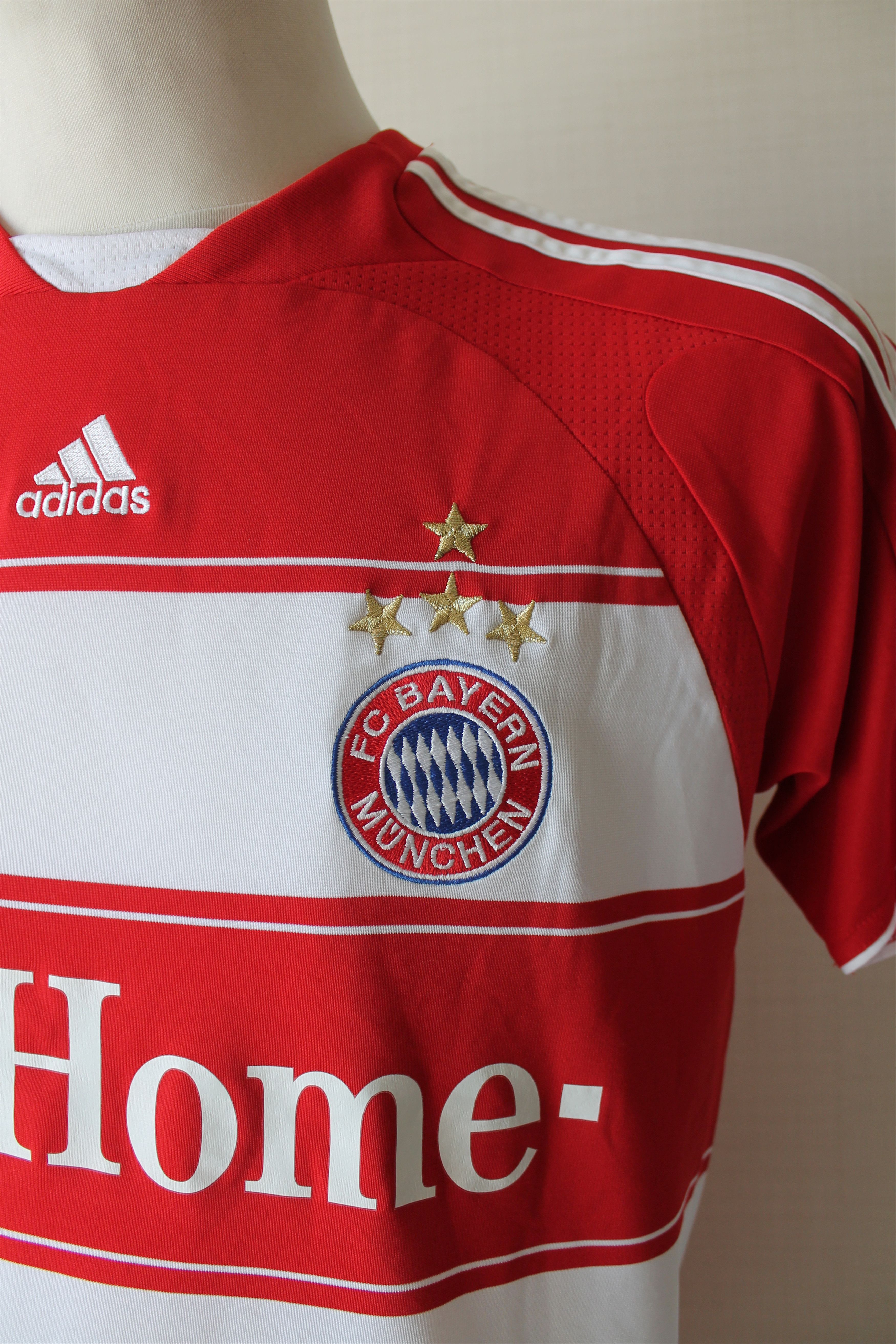 Adidas 2007 BAYERN MUNCHEN Toni Jersey Munich Soccer Size US M / EU 48-50 / 2 - 9 Thumbnail