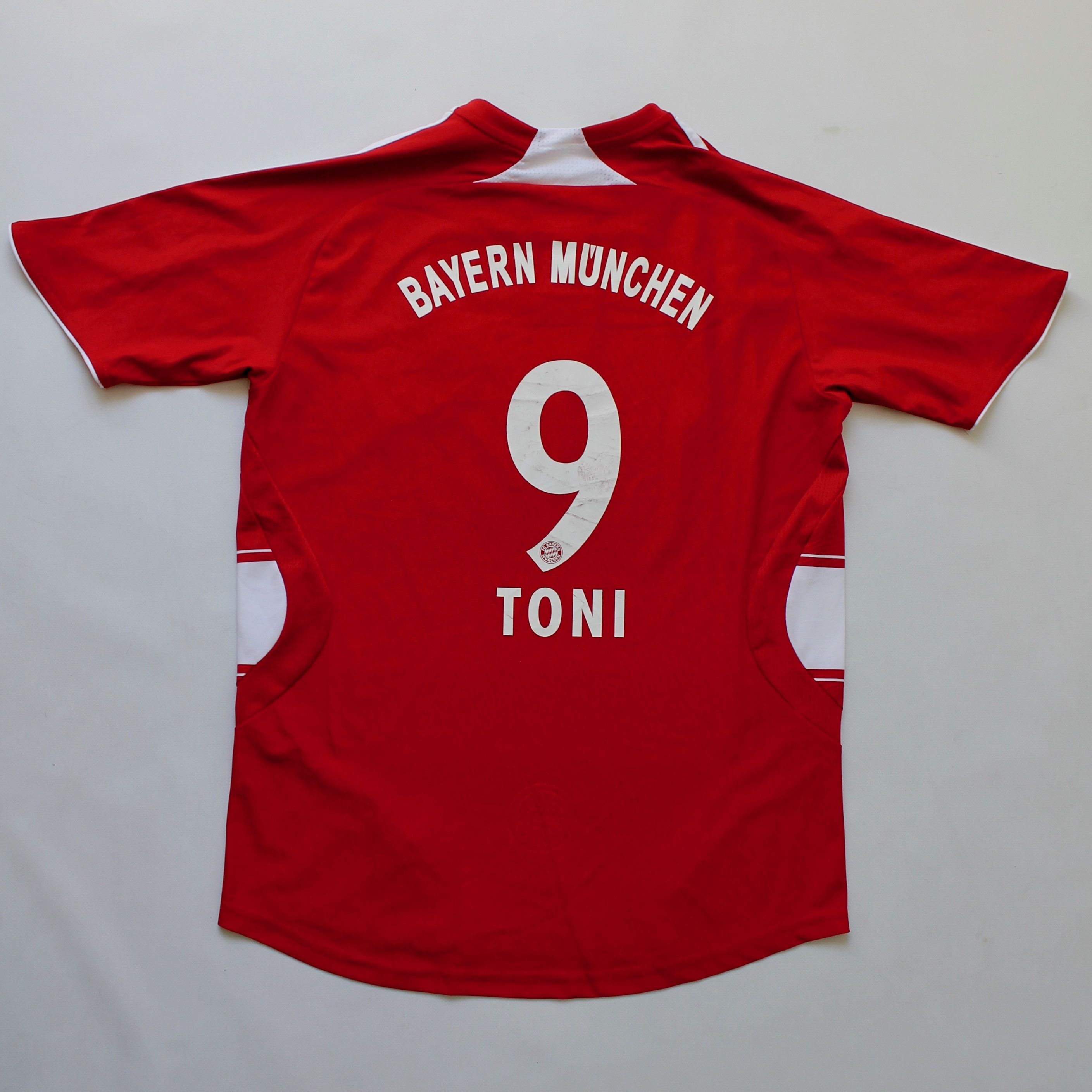 Adidas 2007 BAYERN MUNCHEN Toni Jersey Munich Soccer Size US M / EU 48-50 / 2 - 13 Thumbnail
