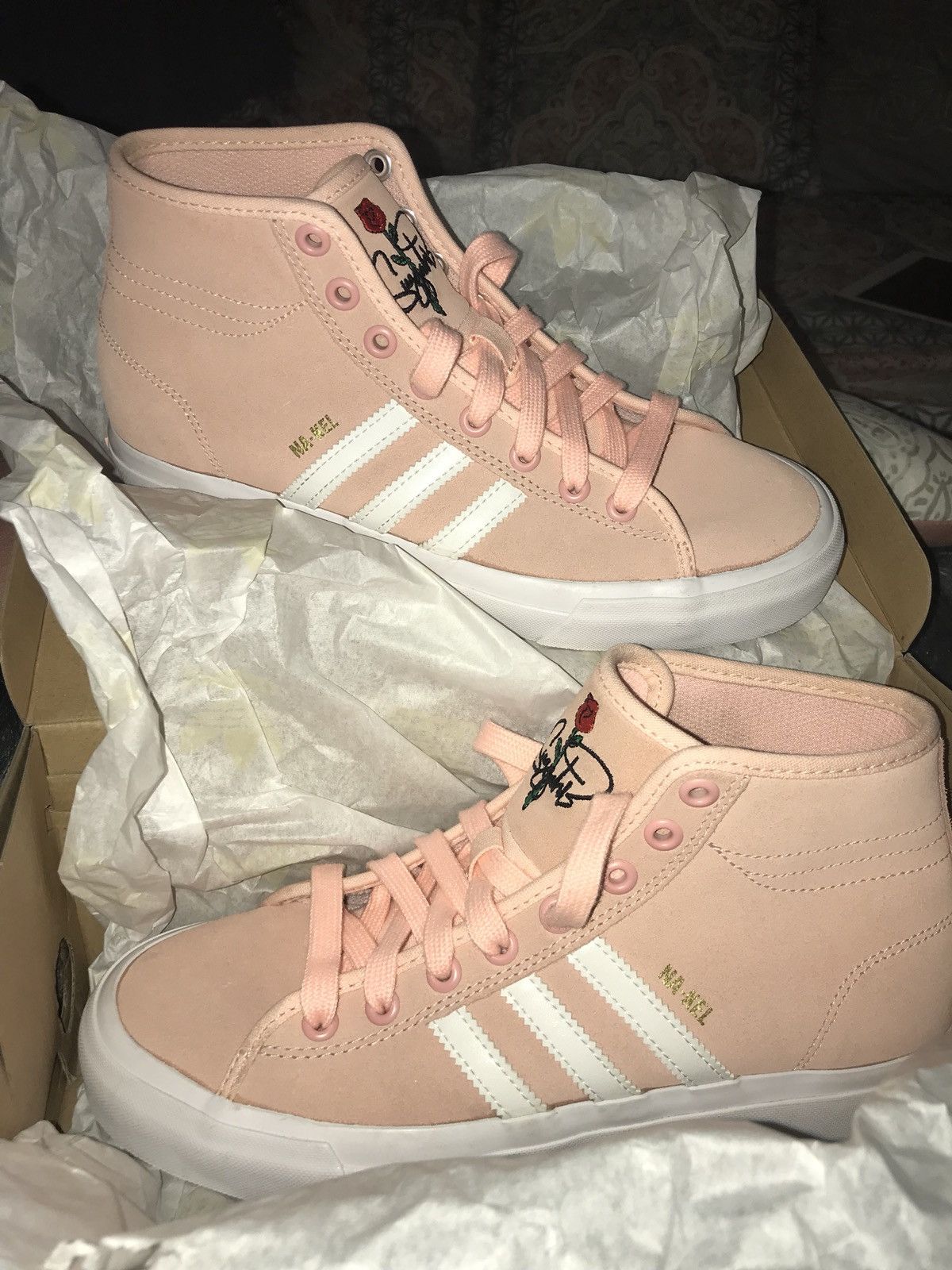 Nakel smith adidas matchcourt pink hotsell