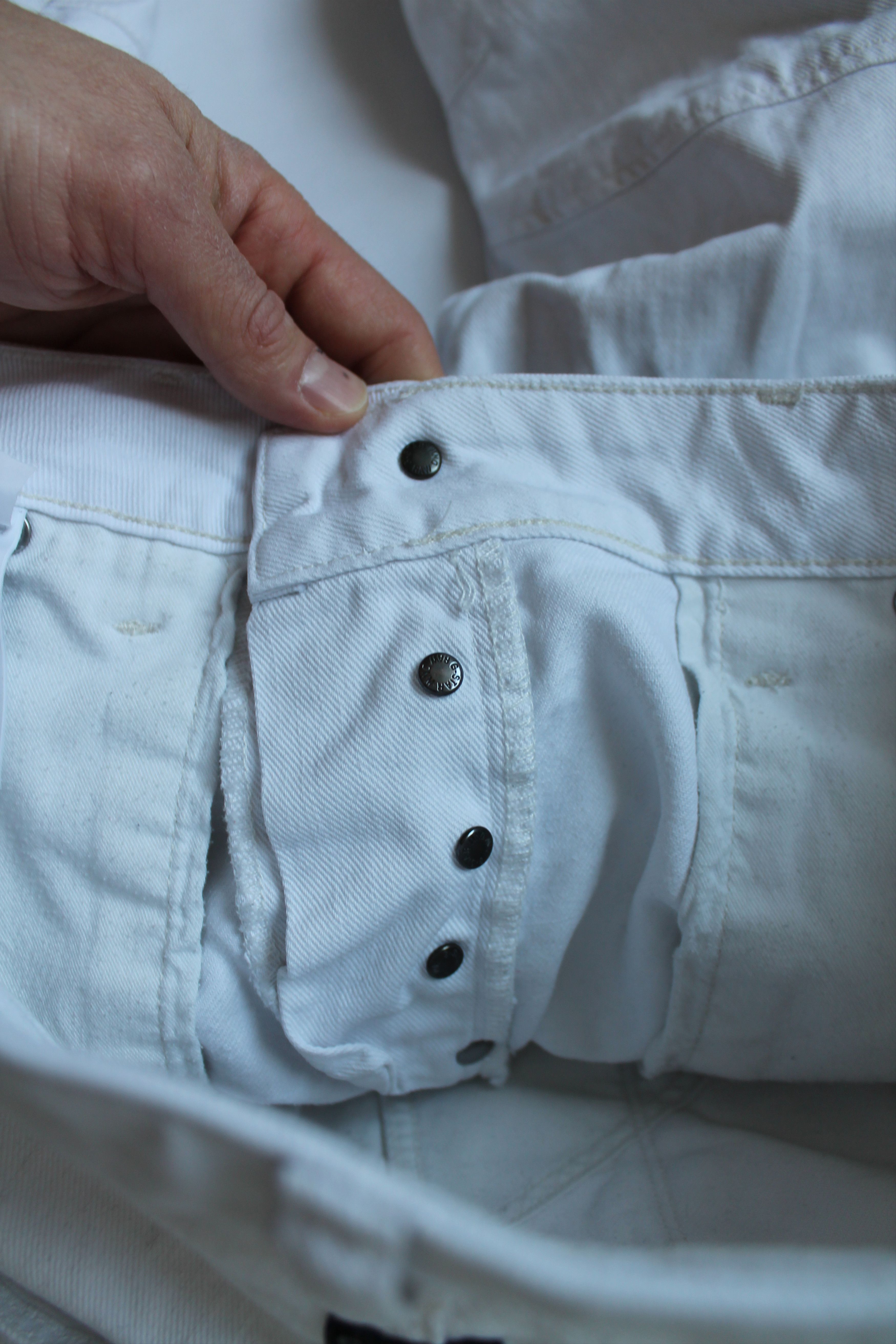 G-Star G- star Raw 3D low Tapered double knee 32 White short Pants Size US 32 / EU 48 - 10 Thumbnail