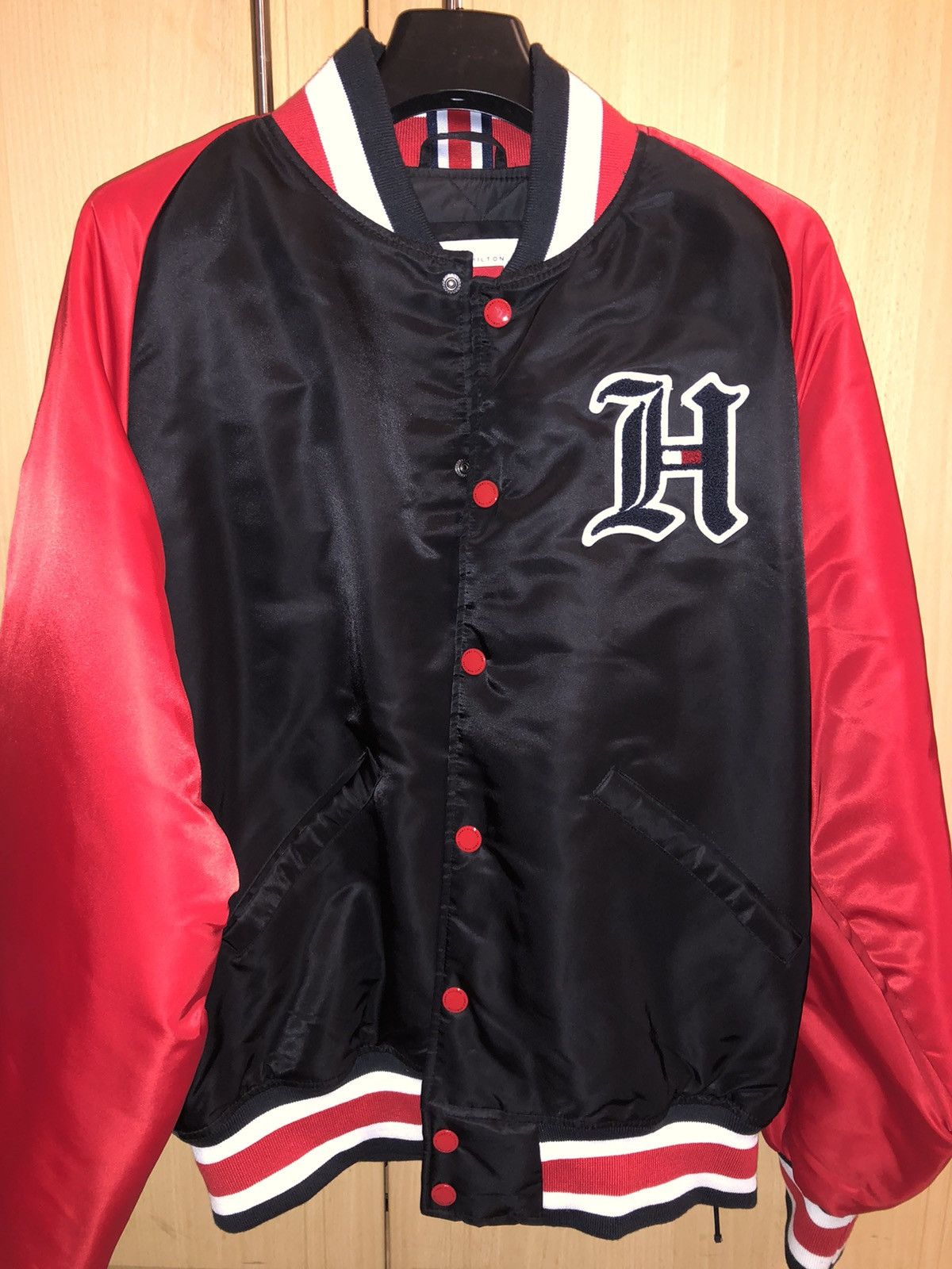 Tommy Hilfiger Tommy Hilfiger x Lewis Hamilton Reversible Bomber Jacket Grailed