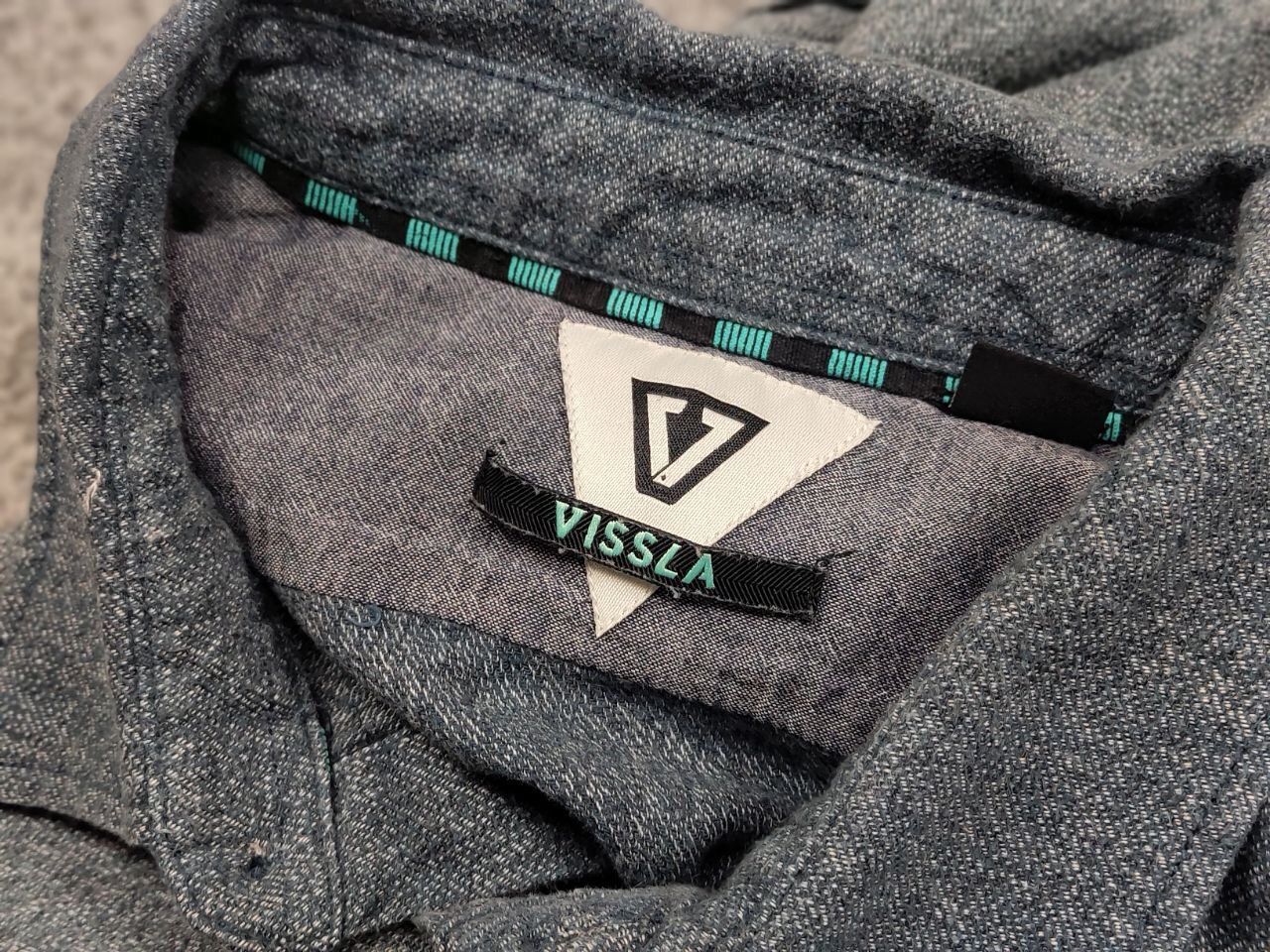 Flannel Vintage Vissla Mens Button Up Flannel Casual Shirt Size US L / EU 52-54 / 3 - 20 Thumbnail