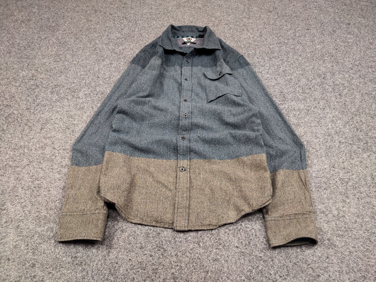 Flannel Vintage Vissla Mens Button Up Flannel Casual Shirt Size US L / EU 52-54 / 3 - 2 Thumbnail