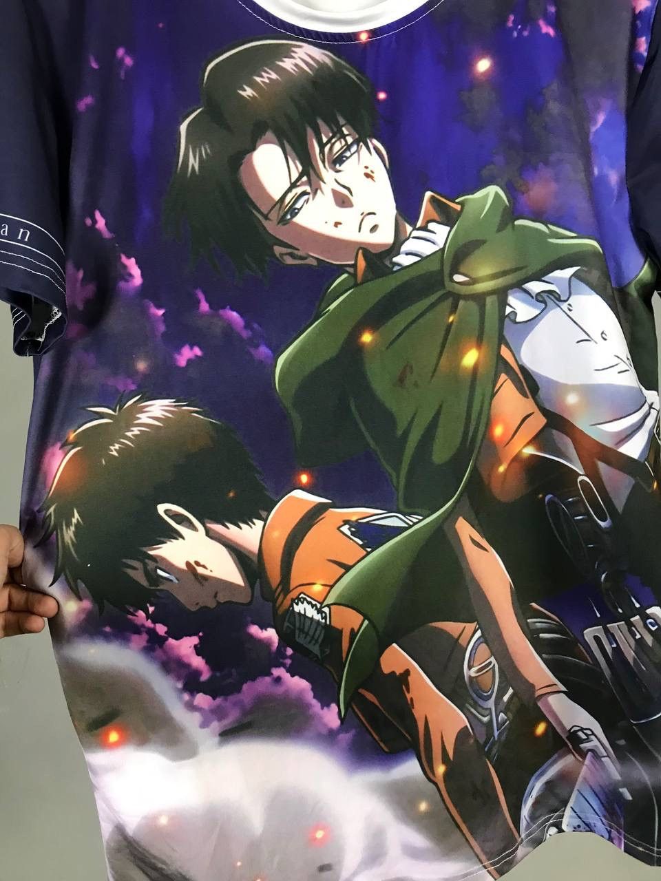 Anime × Japanese Brand Attack on Titan anima Japanese brand overprinted tee Size US M / EU 48-50 / 2 - 3 Thumbnail