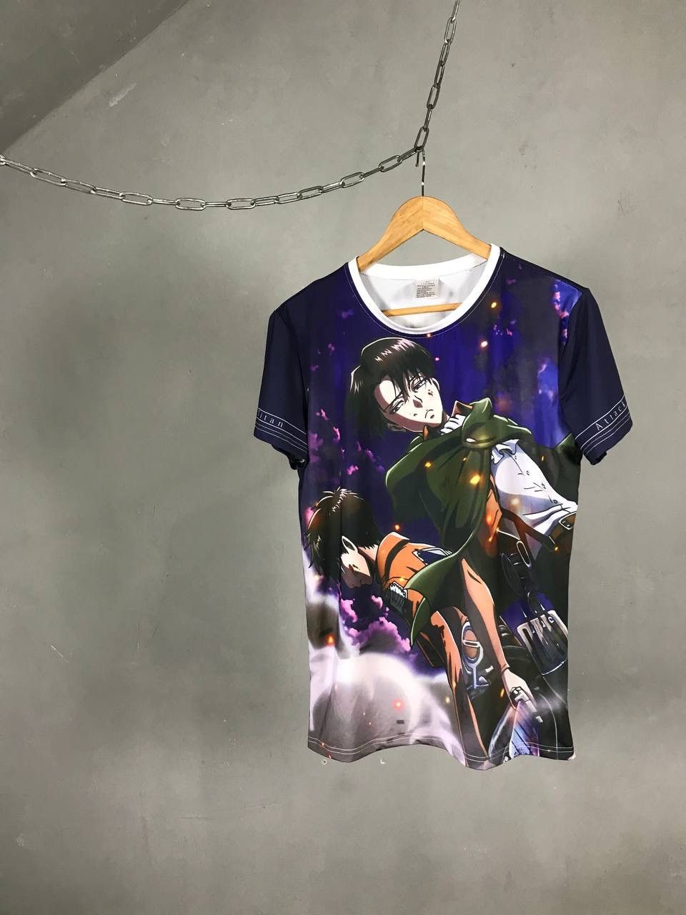 Anime × Japanese Brand Attack on Titan anima Japanese brand overprinted tee Size US M / EU 48-50 / 2 - 1 Thumbnail