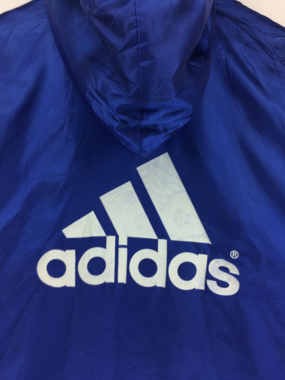 Adidas Vintage Adidas Hoodie Long Jacket Big Logo Fashion Sweater Size US L / EU 52-54 / 3 - 3 Thumbnail