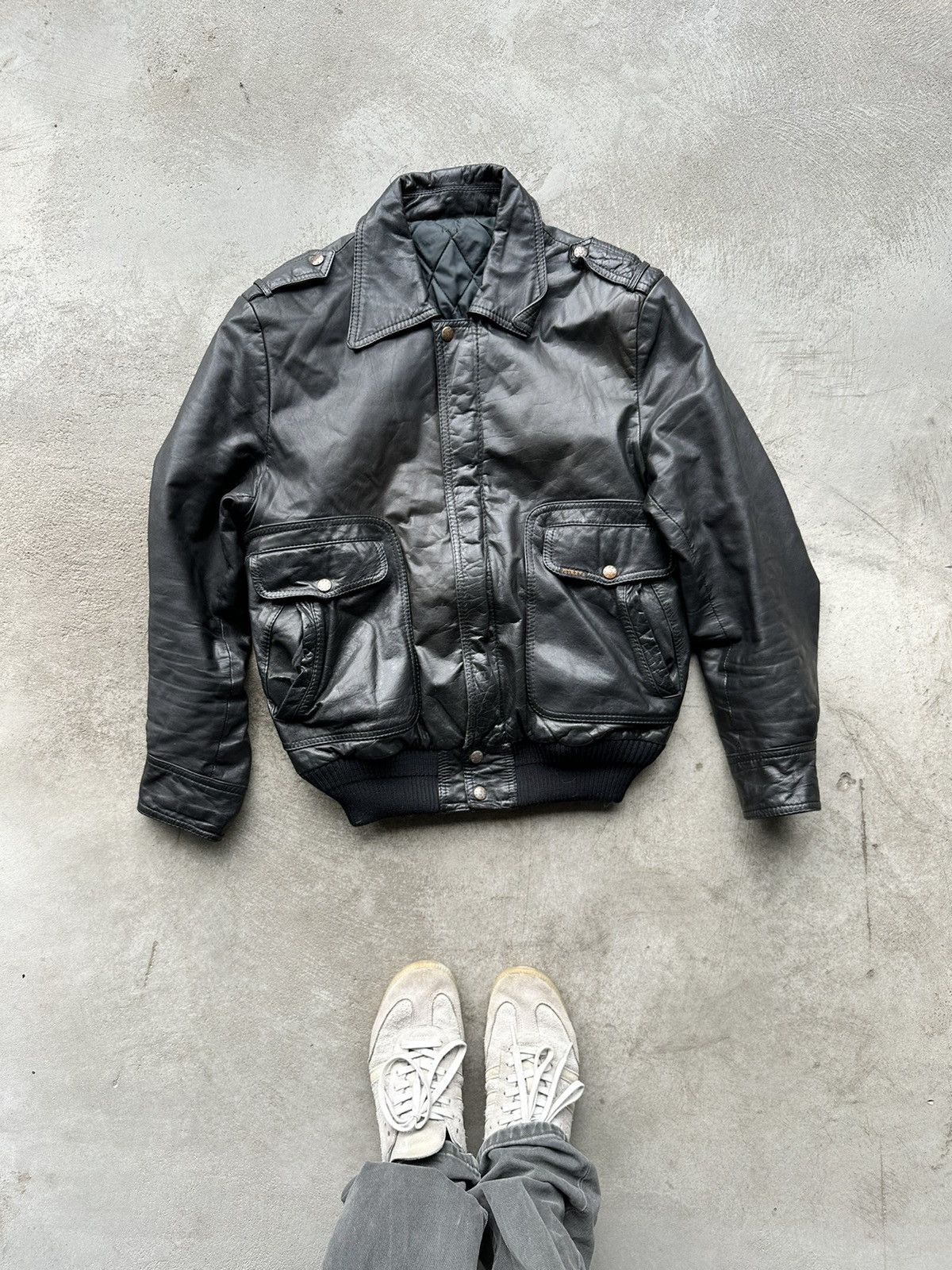 Avirex AVIREX CHOCTAW INDIAN VARSITY FOOTBALL JACKET | Grailed