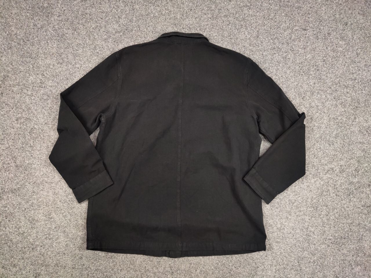 Japanese Brand Dedicated Organic Cotton Black Overshirt Pocket Jacket Size US M / EU 48-50 / 2 - 16 Thumbnail