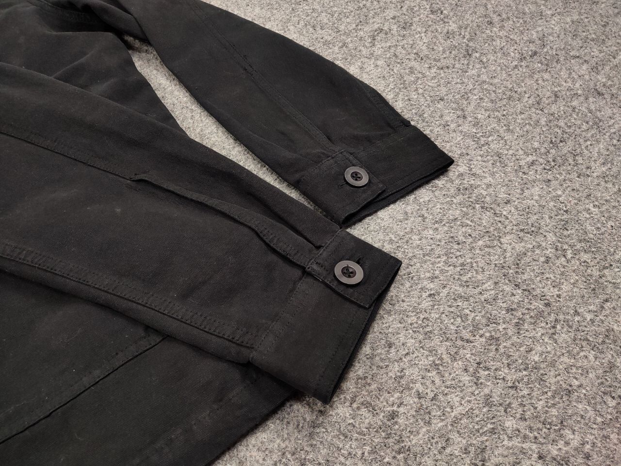 Japanese Brand Dedicated Organic Cotton Black Overshirt Pocket Jacket Size US M / EU 48-50 / 2 - 15 Thumbnail