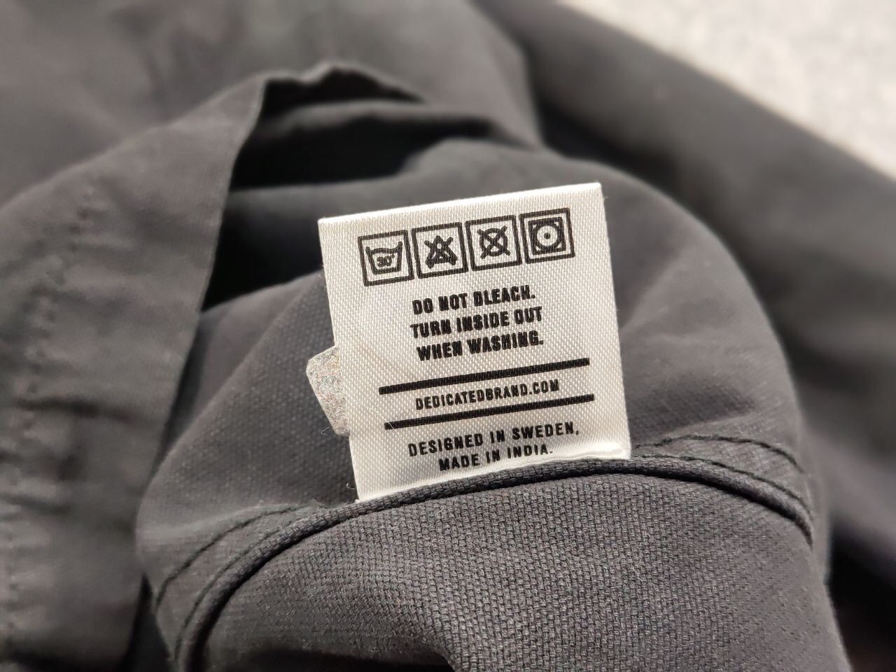 Japanese Brand Dedicated Organic Cotton Black Overshirt Pocket Jacket Size US M / EU 48-50 / 2 - 21 Thumbnail