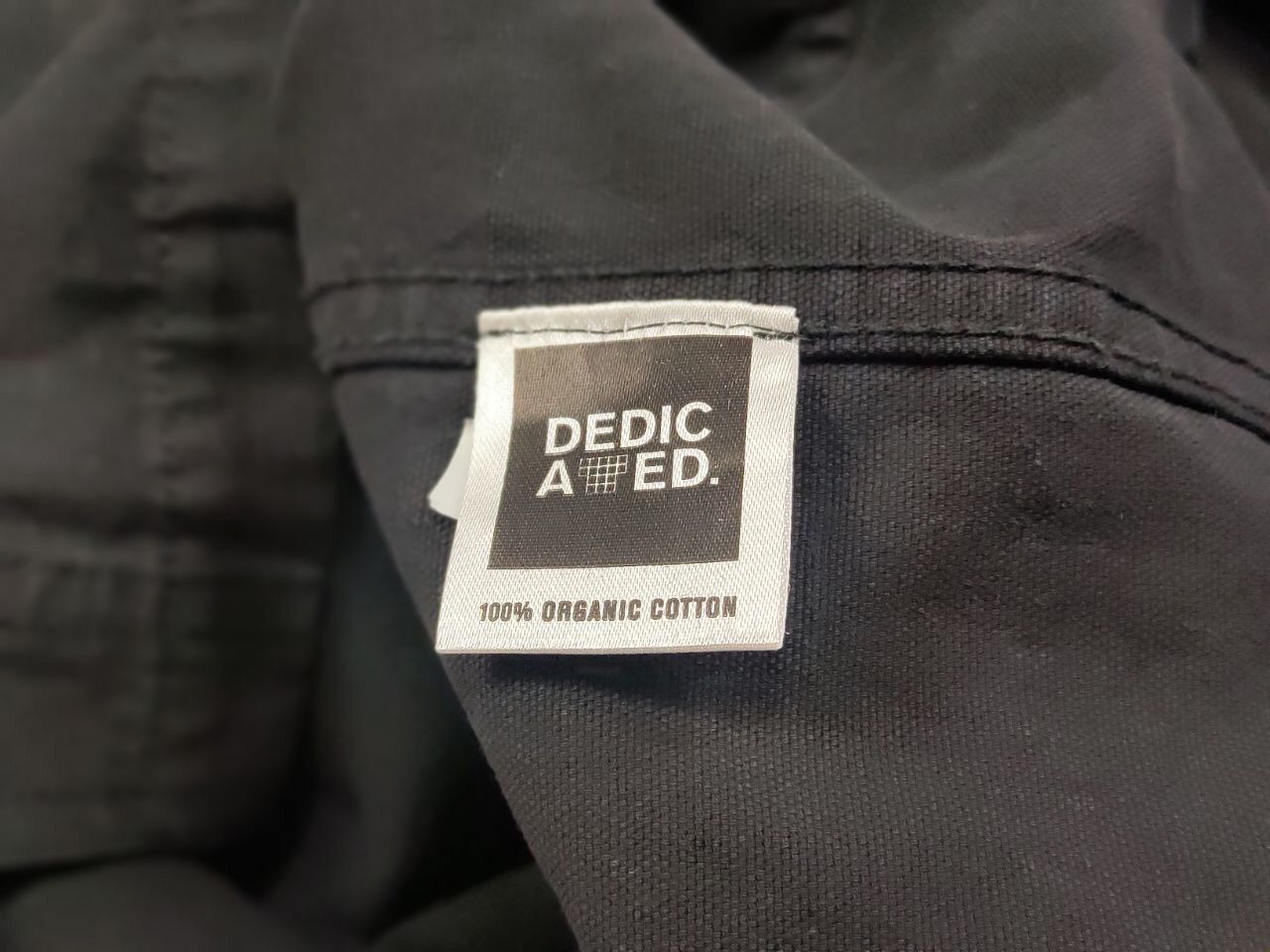 Japanese Brand Dedicated Organic Cotton Black Overshirt Pocket Jacket Size US M / EU 48-50 / 2 - 20 Thumbnail