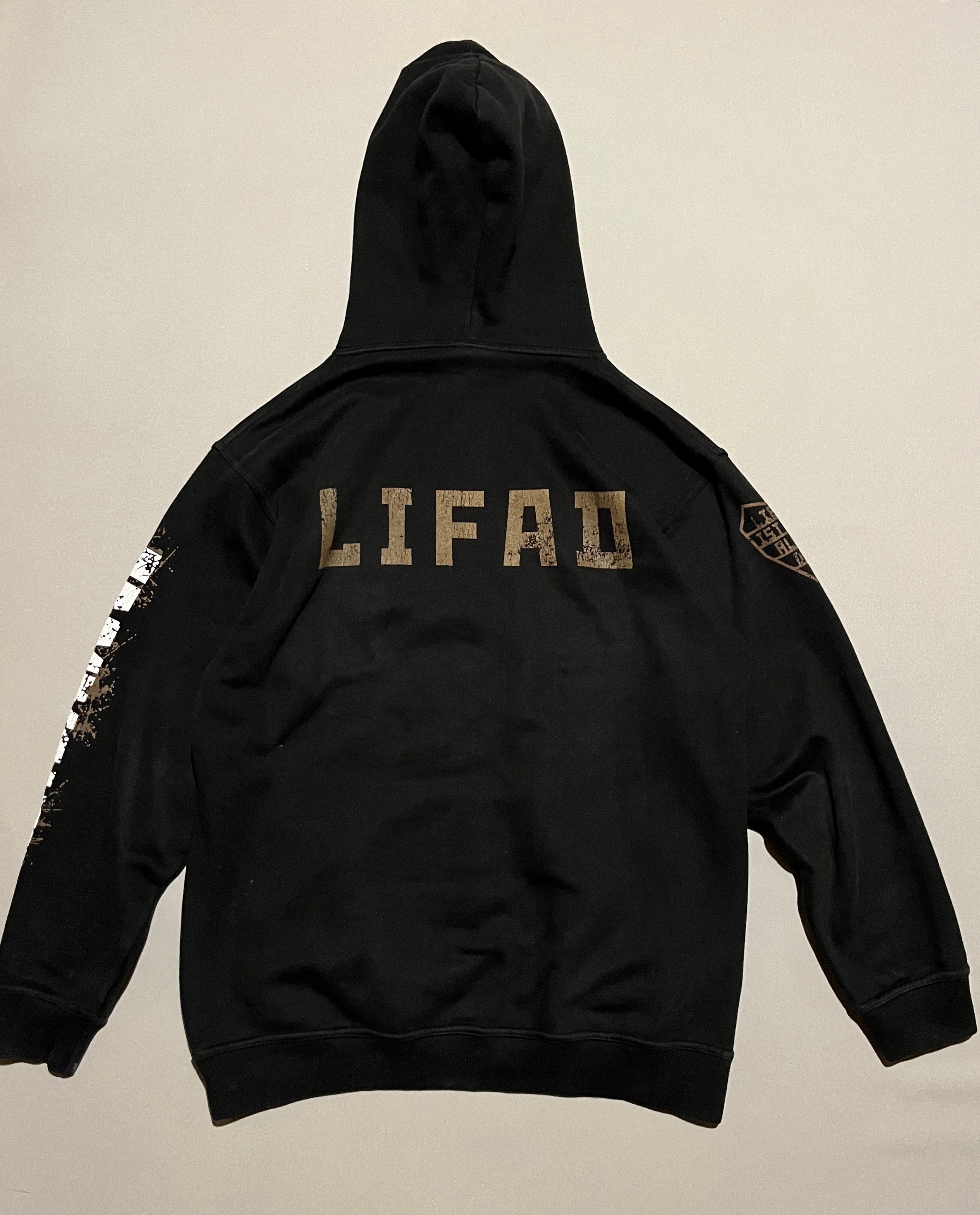 Band Tees Rammstein LIFAD Vintage Hoodie Size US M / EU 48-50 / 2 - 11 Thumbnail
