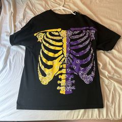 Skeleton death los angeles lakers trouble in the bubble shirt