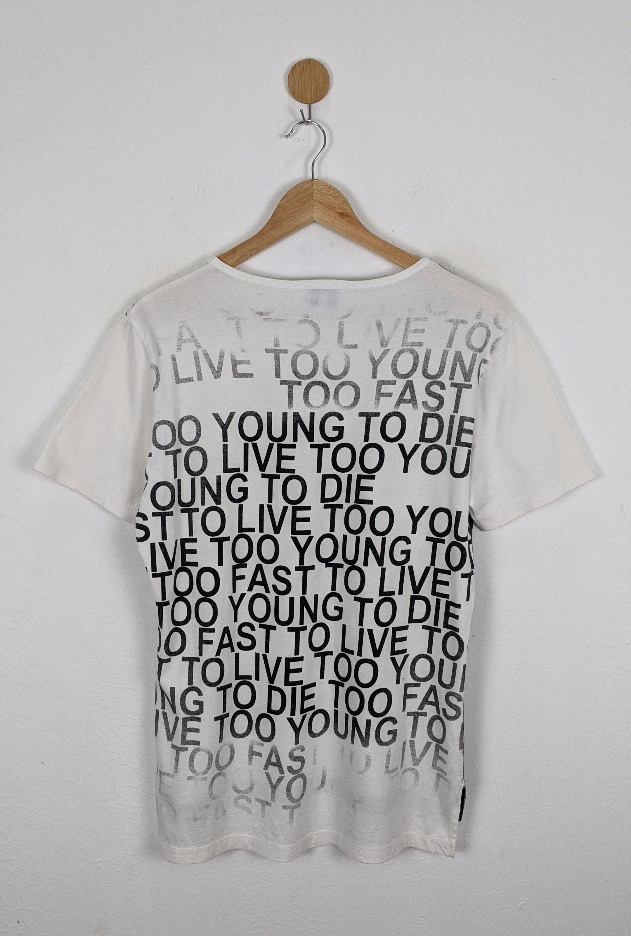 Vivienne Westwood Vivienne Westwood Too Young To Die To Fast To Live shirt Size US M / EU 48-50 / 2 - 2 Thumbnail
